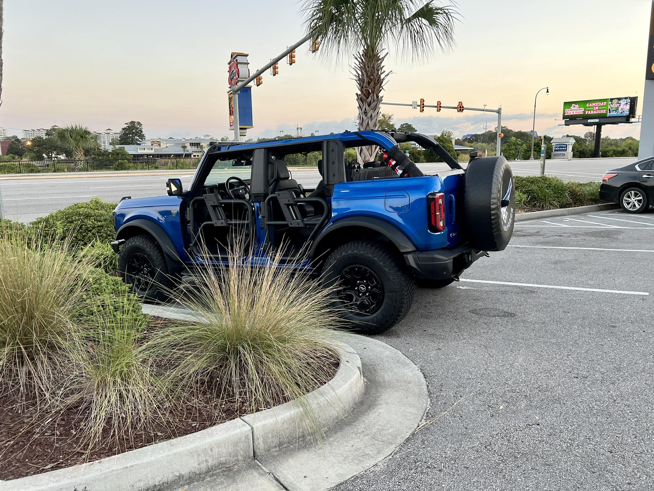 Ford Bronco Velocity Blue Painted Flares Bronco Raptor IMG_0751