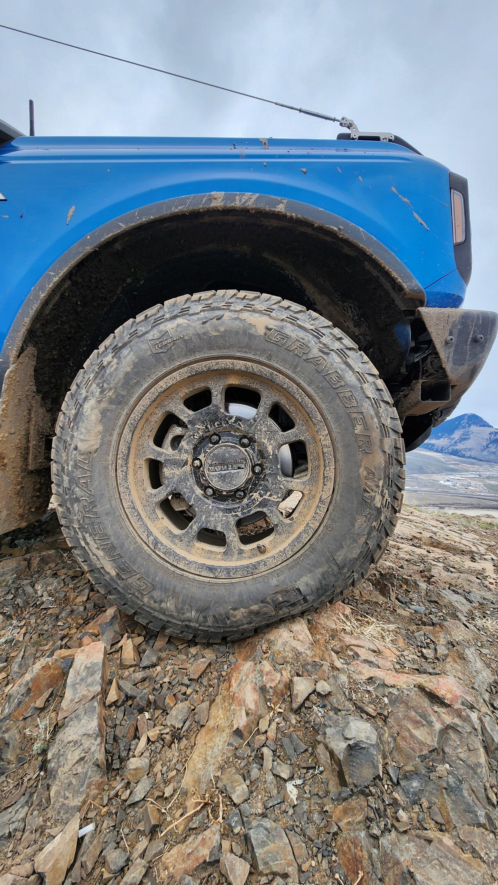 Ford Bronco Show us your installed wheel / tire upgrades here! (Pics) 1682700515724