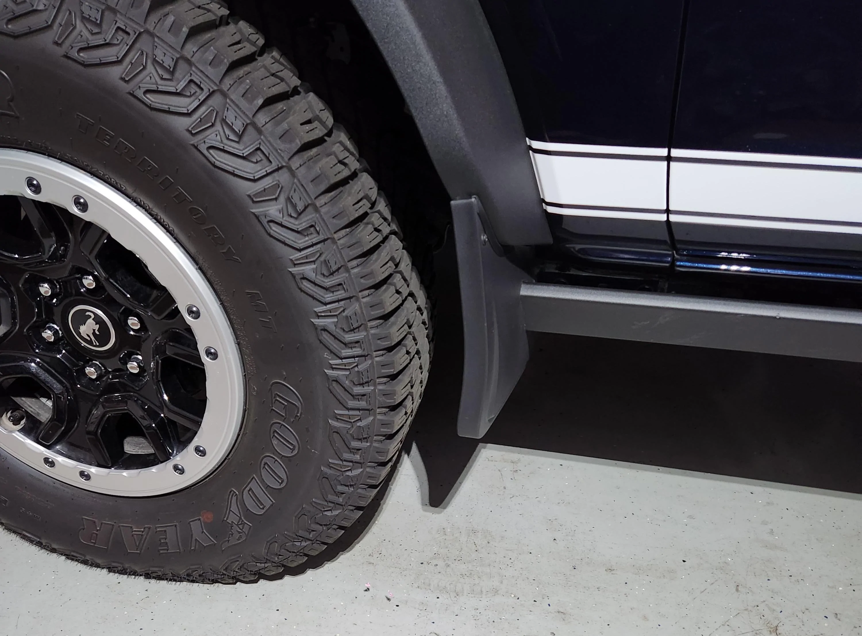 Ford Bronco I need mud flaps, whats everyone using? 20230428_155347