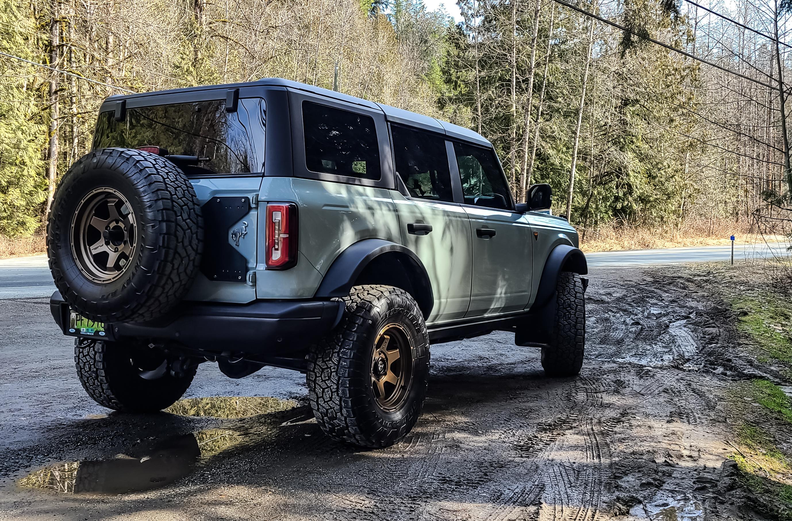 Ford Bronco I need mud flaps, whats everyone using? PSX_20230317_180530