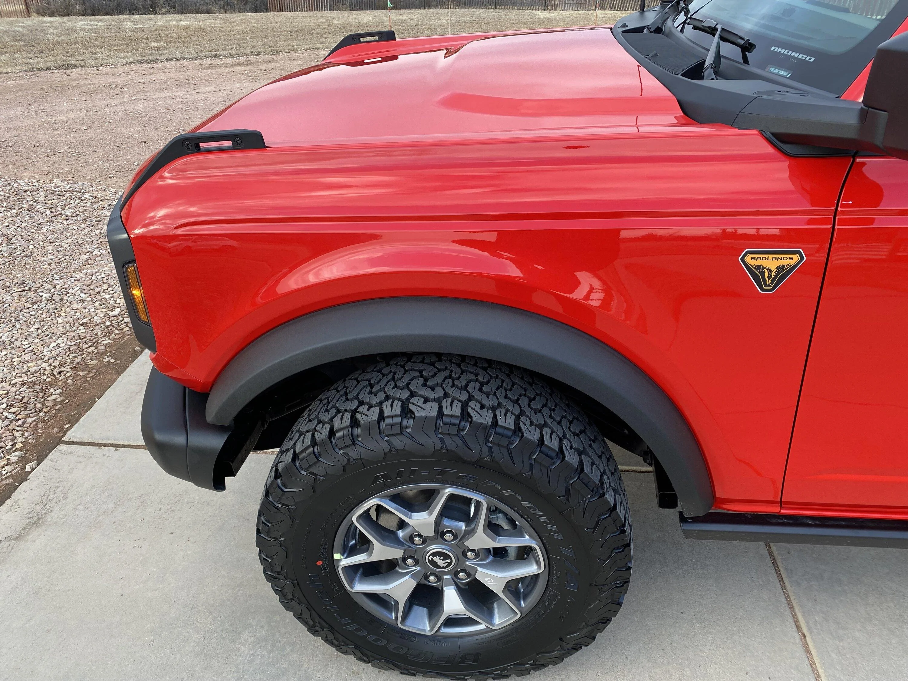 Ford Bronco 2022 Bronco Badlands (350 miles) IMG_4465