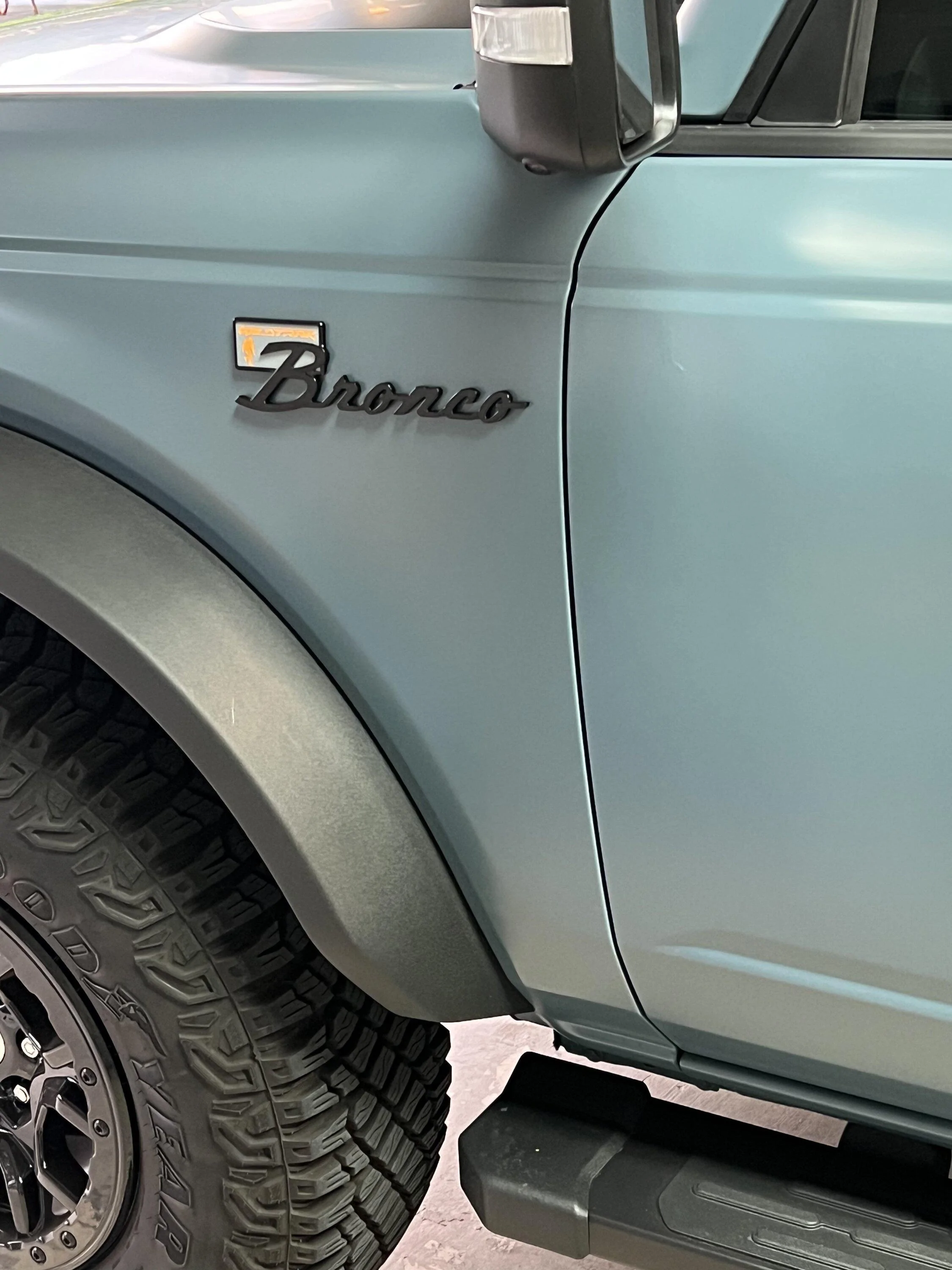 Ford Bronco New archetype emblems installed 18372CA1-660C-4683-A358-490D9890ECFC