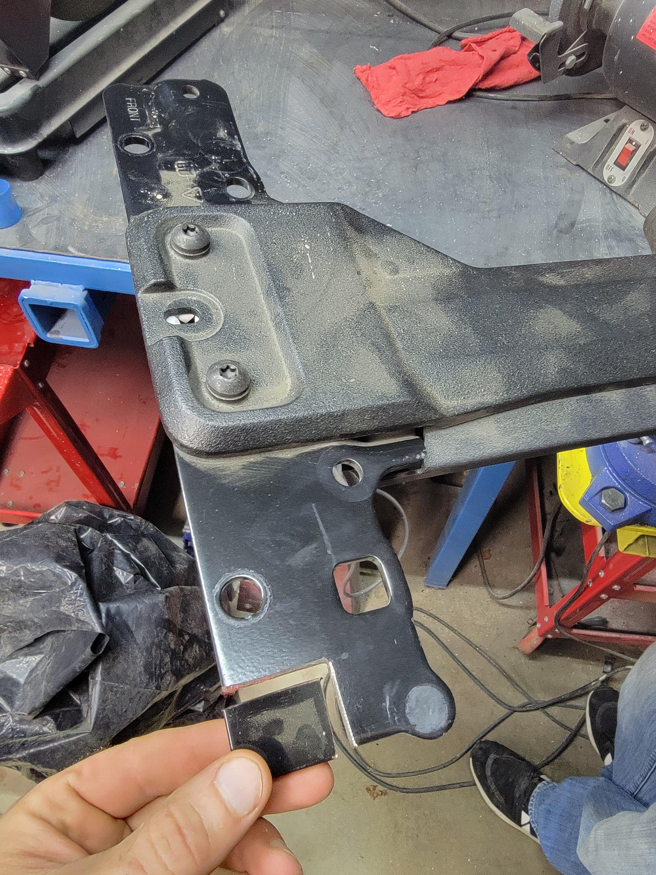 Ford Bronco Bestop Skyrider Soft Top (and Bestop Trektop) installed on Bronco Raptor w/ minimal modifications required 20230428_194446