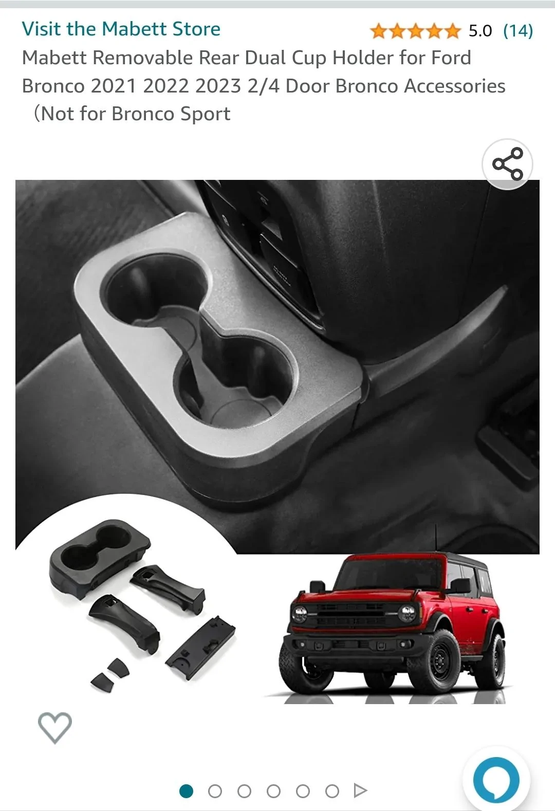 Ford Bronco What did you do TO / WITH your Bronco today? 👨🏻‍🔧🧰🚿🛠 Screenshot_20230429_083010_Amazon Shopping