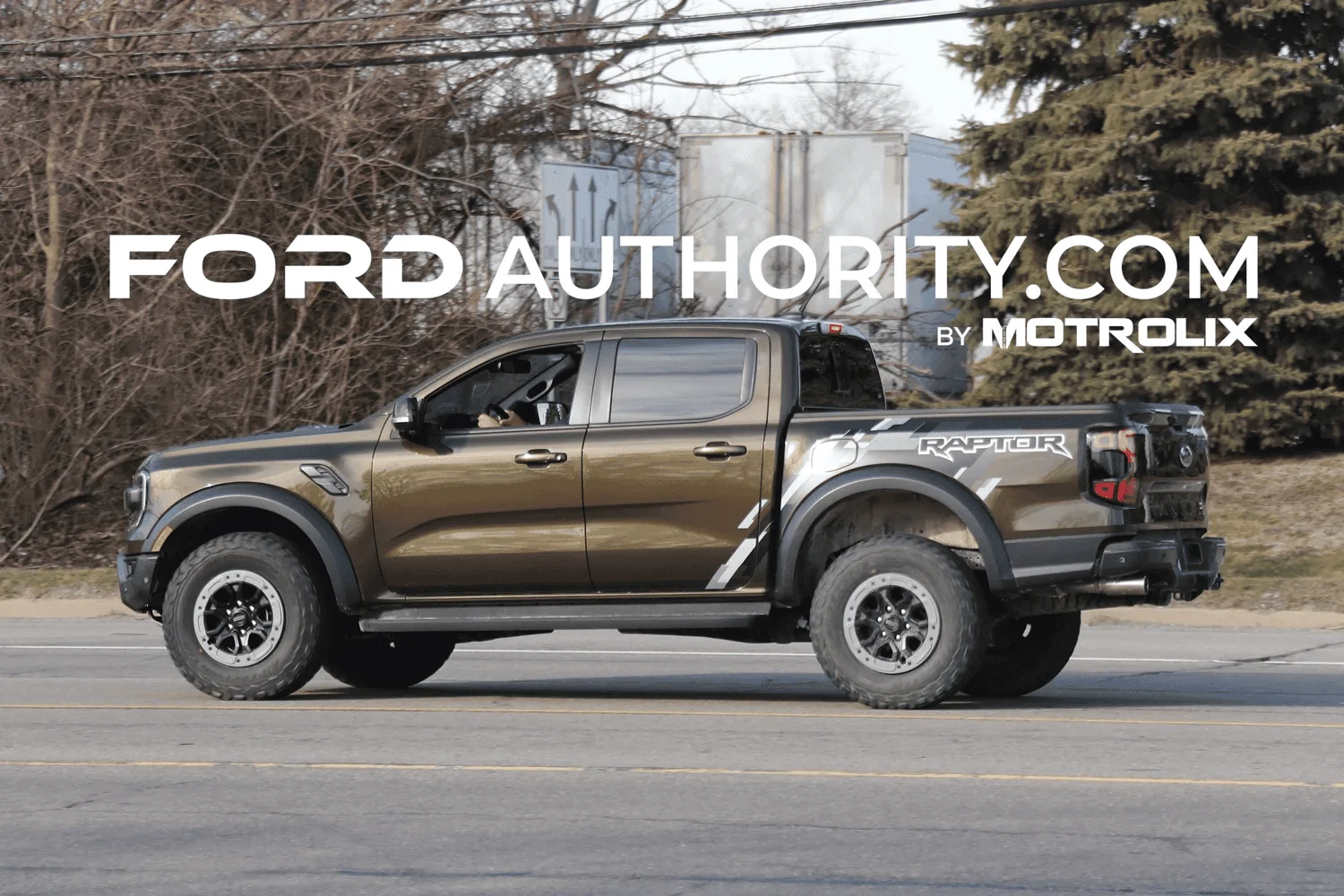 Ford Bronco 2024 Bronco Colors Predictions - Rendering Previews 2024-Ford-Ranger-Raptor-Brown-Prototype-Spy-Shots-No-Camouflage-April-2023-Exterior-004