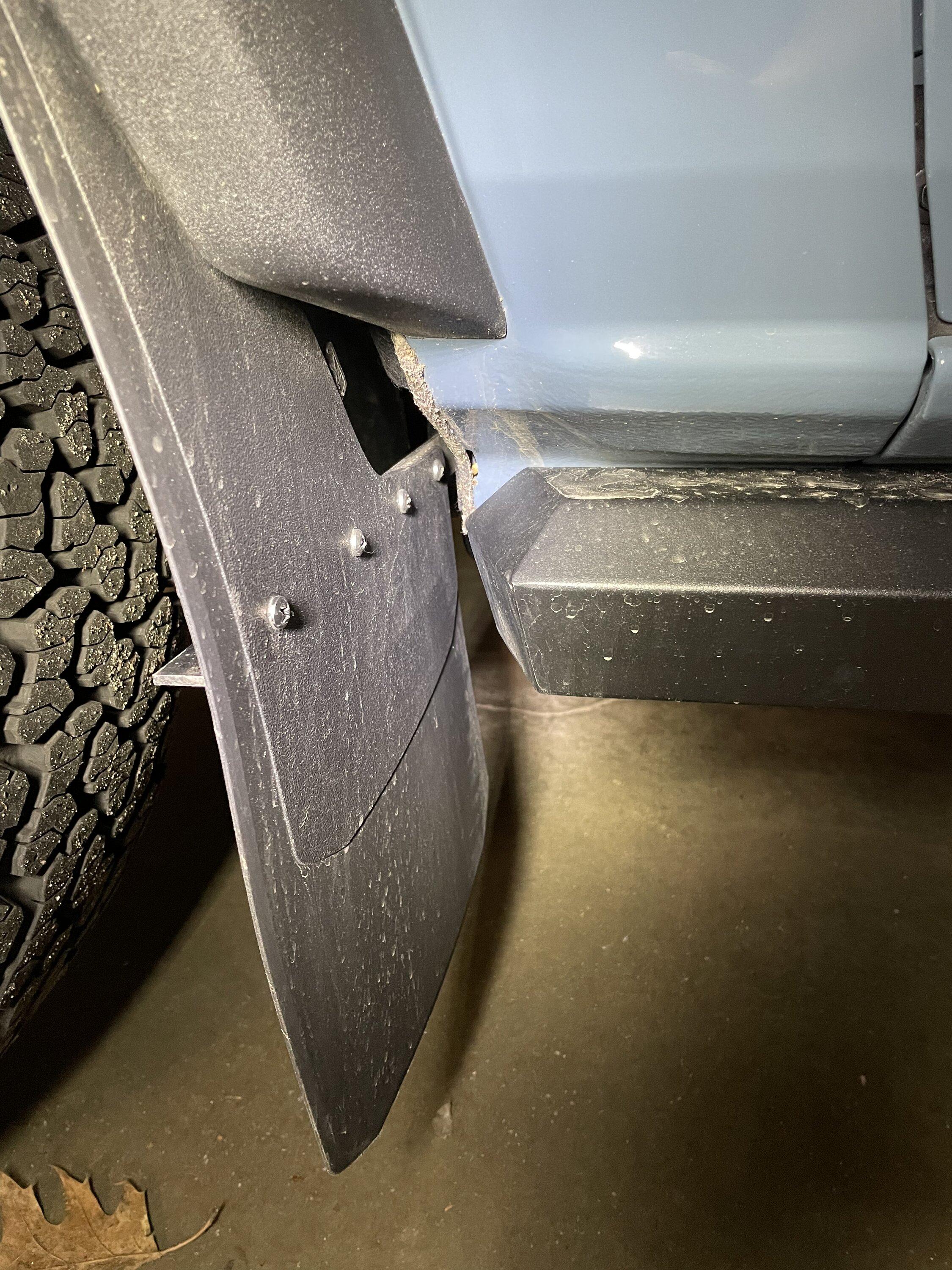 Ford Bronco Controversial subject here.....mud flaps. E526A038-0BCD-4E7C-ABCA-83663834A14A