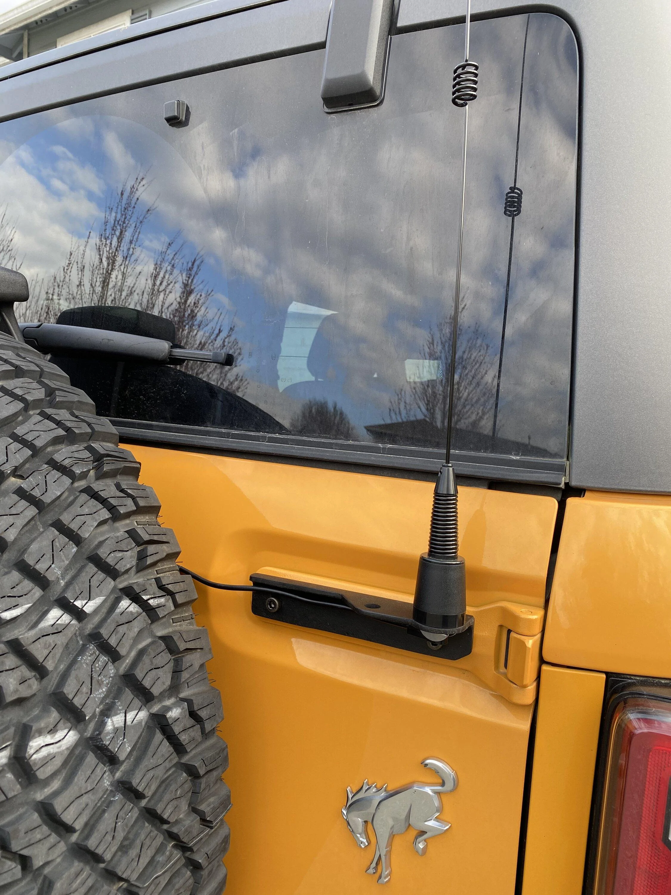Ford Bronco Antenna Mounts for Midland GMRS A3367295-AABB-44D3-BF40-2B95AF7B9588