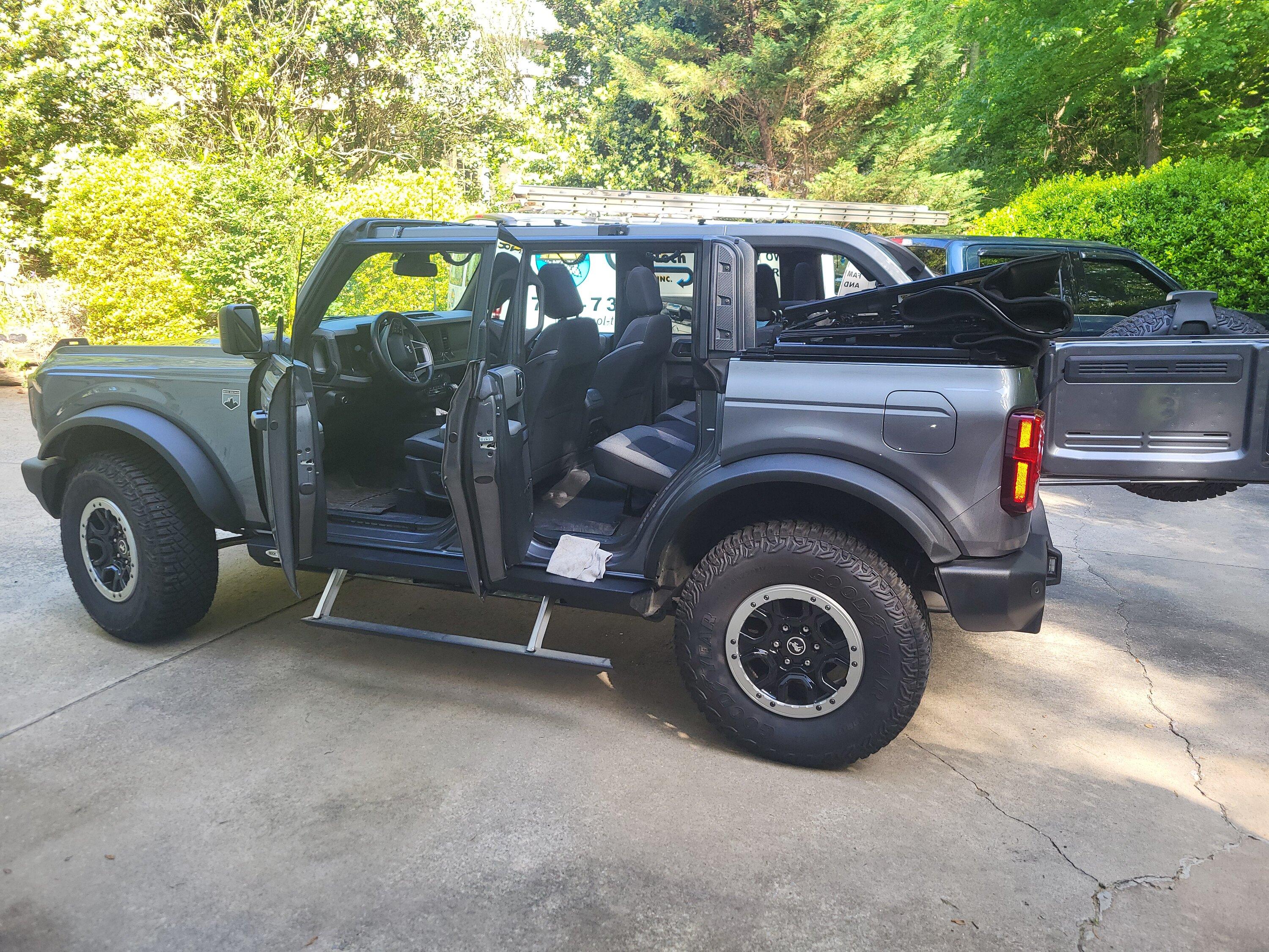 Ford Bronco Side step recommendation? 20230429_102652