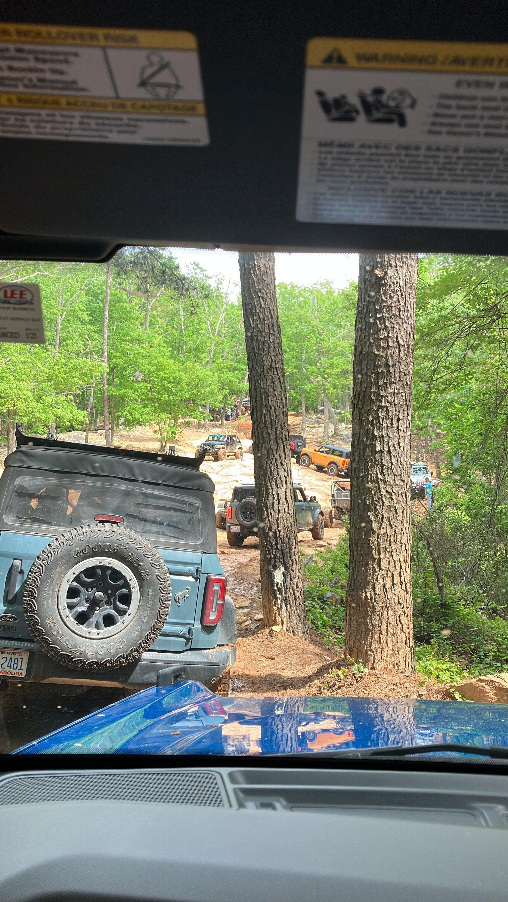 Ford Bronco Uwharrie OHV trip 5DF9E710-B8E4-4DA4-9D4C-739489CEABC4