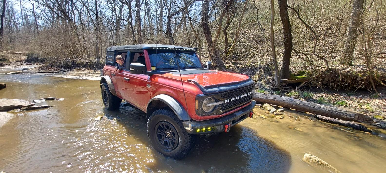 Ford Bronco First off-roading trip with Icons & 37s! Badlands ORP Attica, IN 20230330_141529(1)