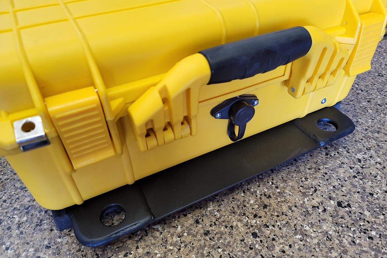 Ford Bronco My portable "winch in a box" (better than nothing) creation 2