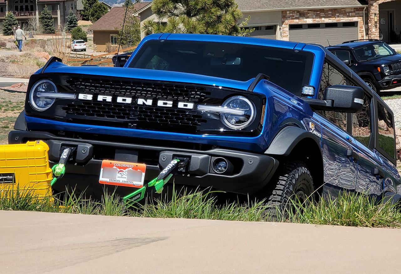 Ford Bronco My portable "winch in a box" (better than nothing) creation 5