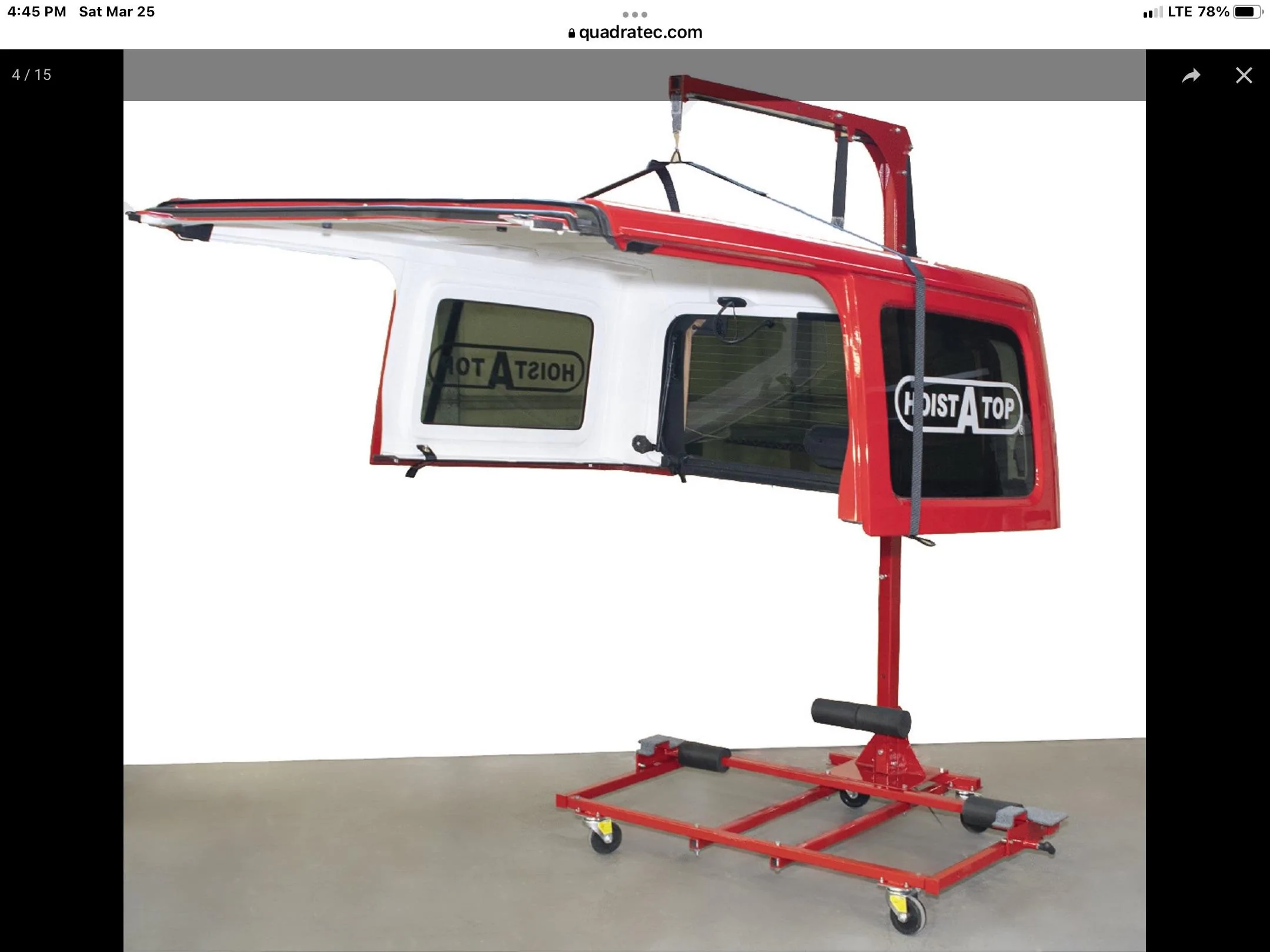 Ford Bronco Dumb or brilliant idea for help removing top?? 0847ABDA-3F7F-4042-8E04-A0FC3C657DCF