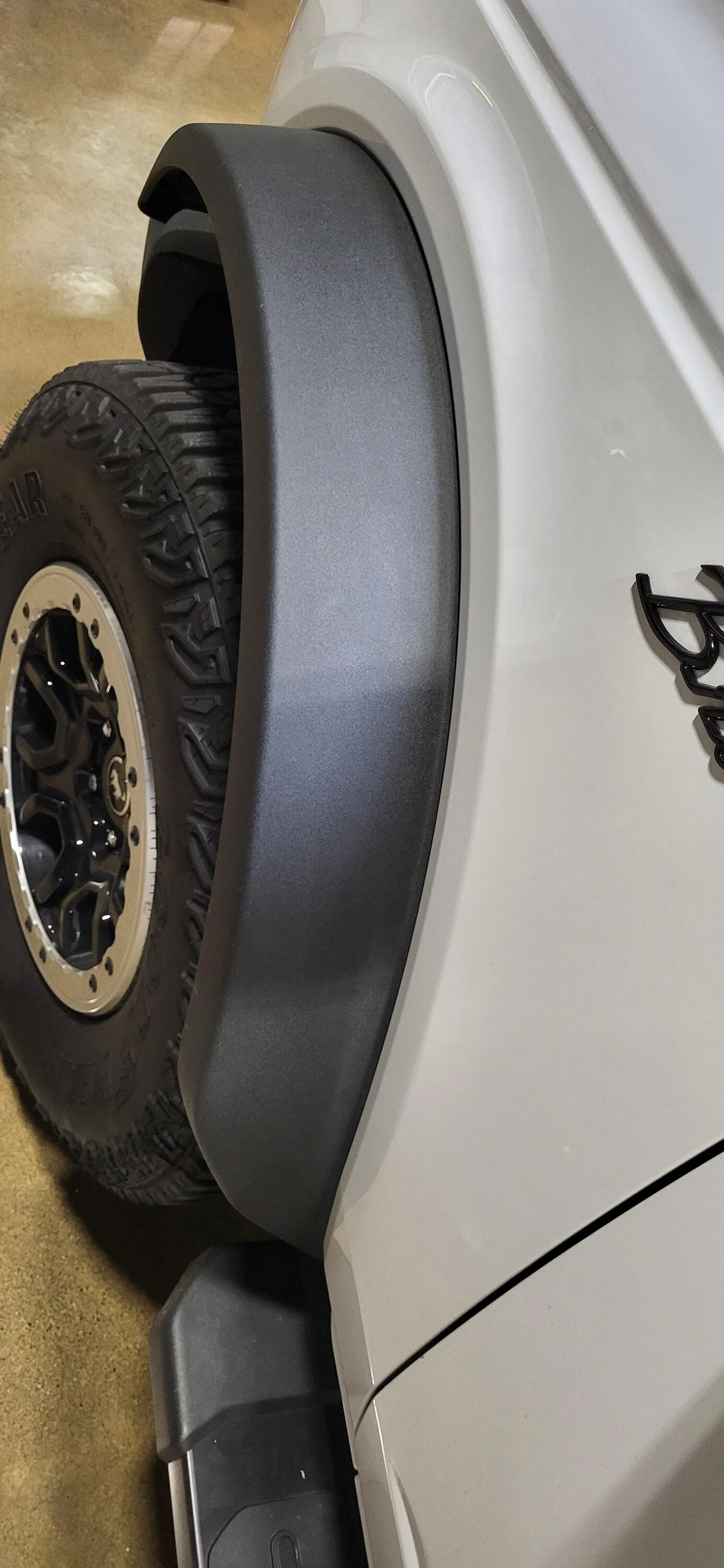 Ford Bronco Sasquatch Fender Flares 20230427_135050
