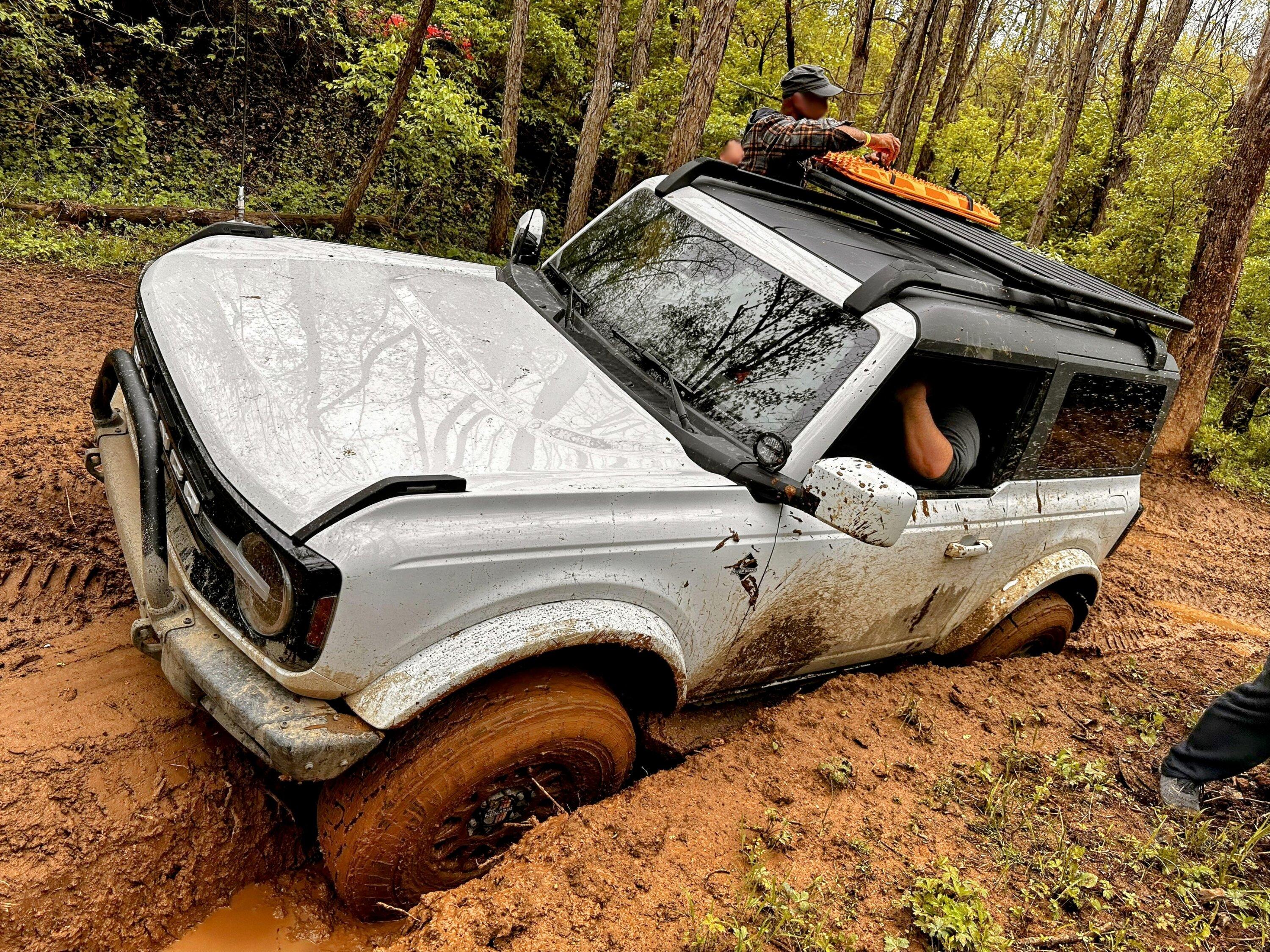 Ford Bronco I put Toyo 285/75r17 tires on a stock 2.7L Outer Banks with 3.73 diff - AMA badlands_2~2