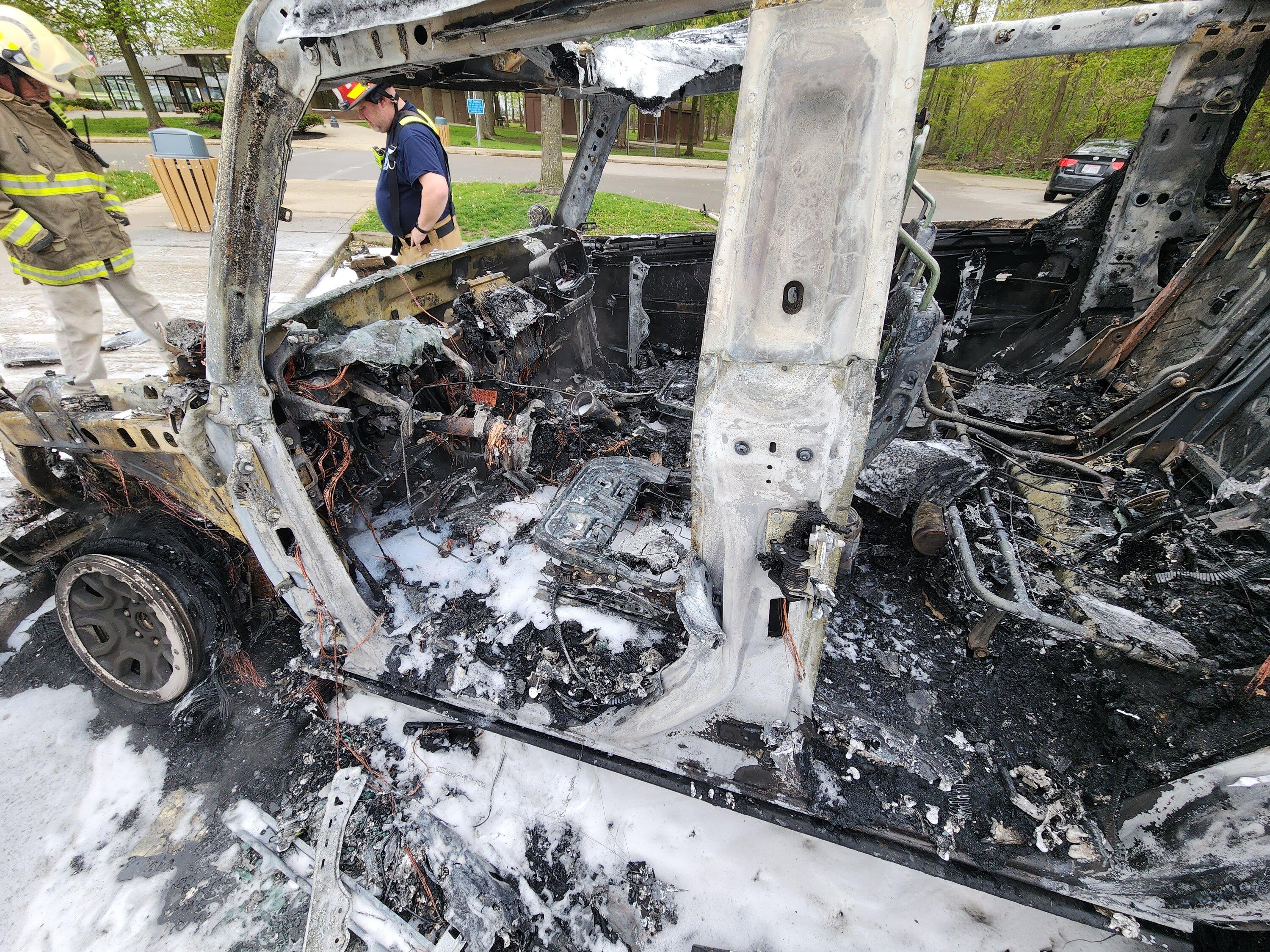 Ford Bronco Total loss... 🤦🏼‍♂️ Engine bay fire burned down my Bronco 20230502_172029