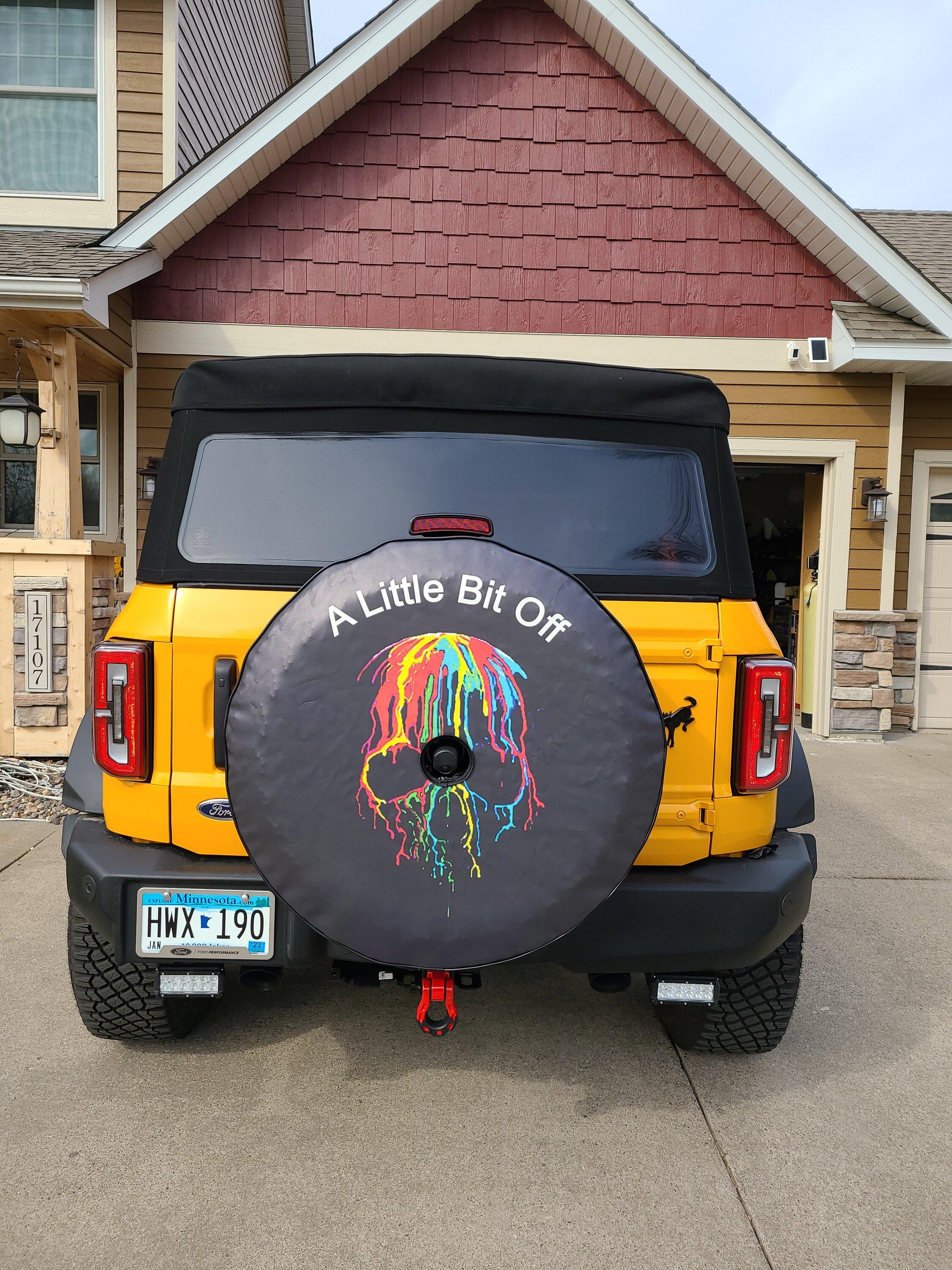 Ford Bronco Spare Tire Covers -- post yours 1683166712525