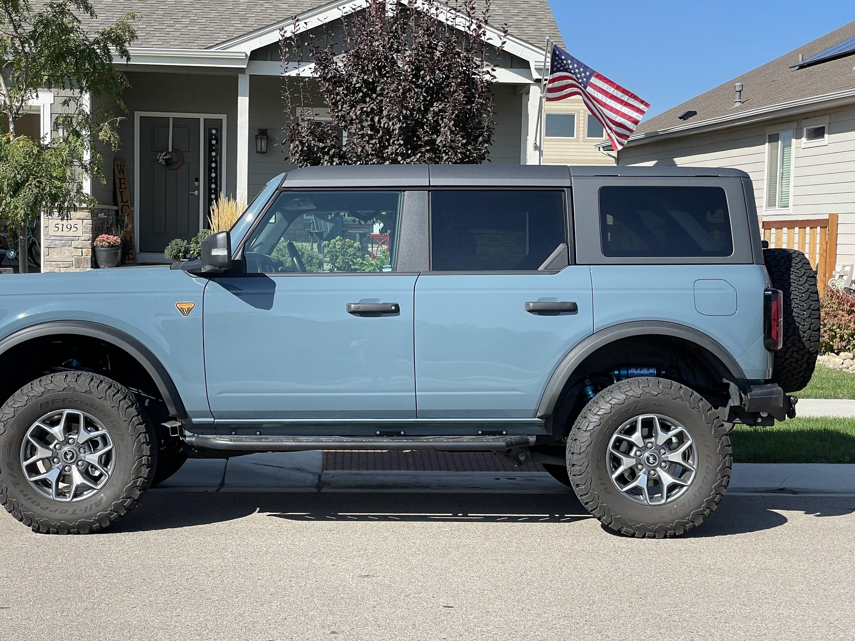 Ford Bronco Badlands with 33's and a level kit?? IMG_4480