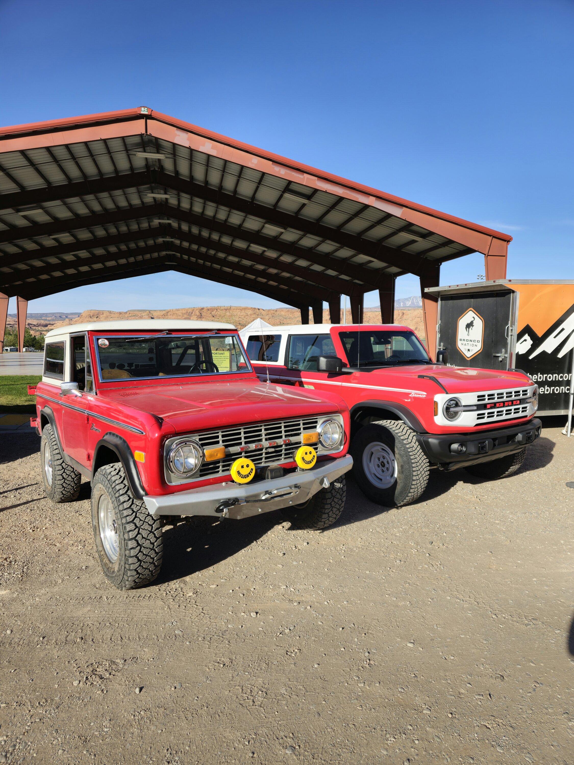 Ford Bronco 2 Door Heritage Bronco seen at Bronco Safari 20230504_062841