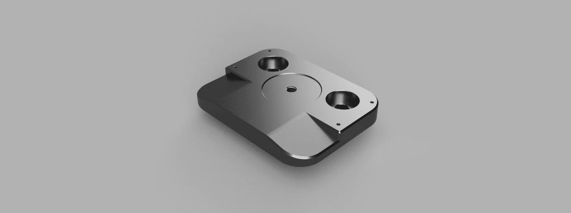 Ford Bronco New mounting points for hard tops: ModCrate Prototype Latch plate v8
