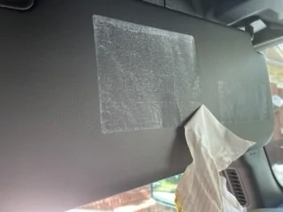 Ford Bronco Digging My New StickerFab Visor Warning Deletes 5