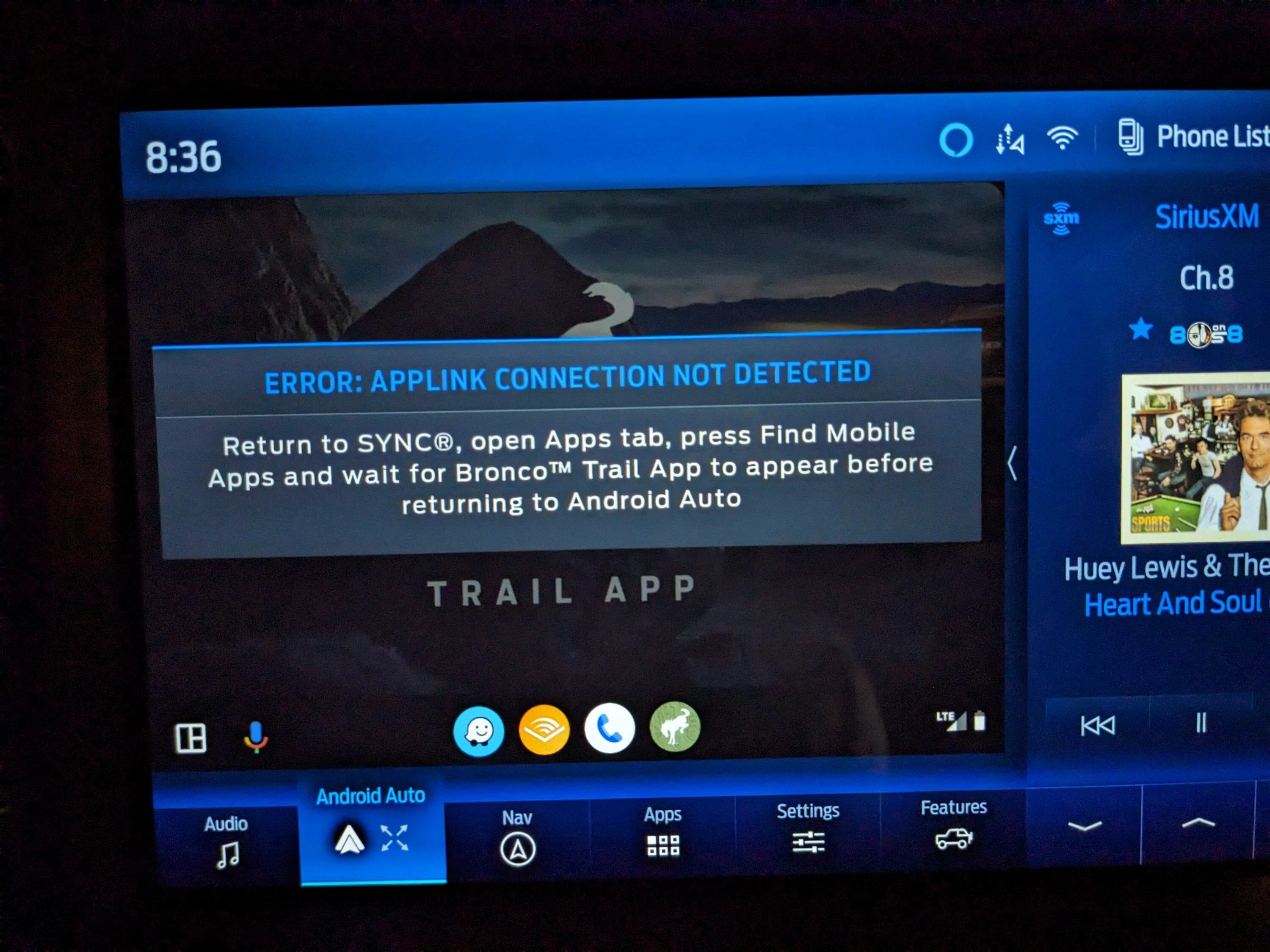 Ford Bronco BRONCO TRAIL APP...(it's 'great') Parody PXL_20230505_003702181