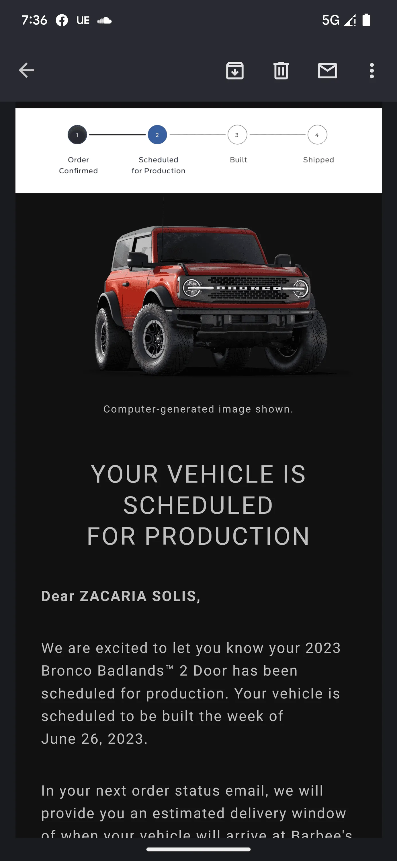 Ford Bronco February 2022 Orders! Screenshot_20230504-073610