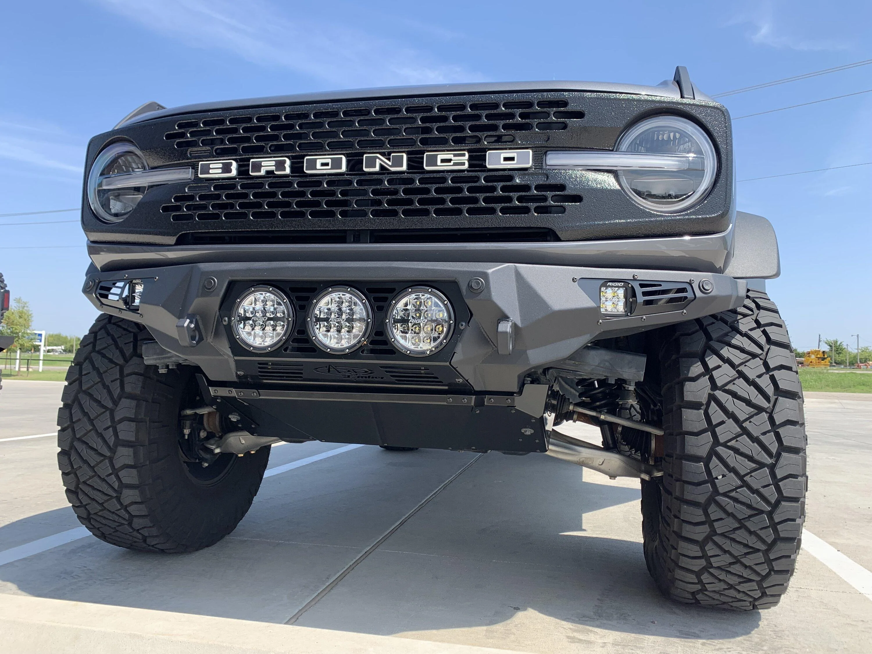 Ford Bronco Post Your Custom Bronco Grille! grill