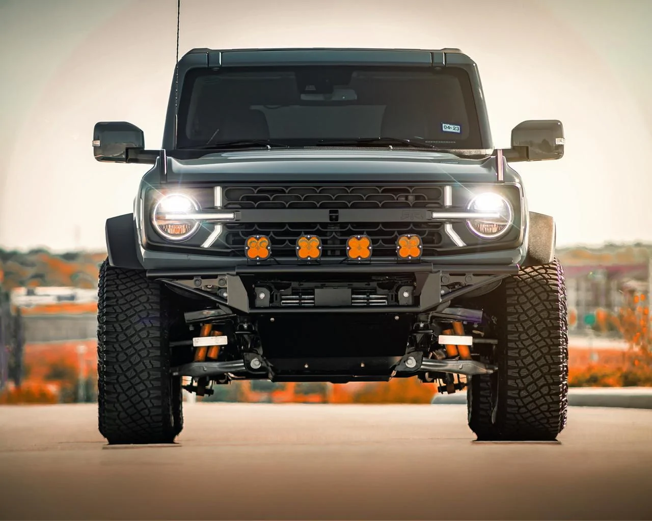 Ford Bronco Post Your Custom Bronco Grille! IMG_1327