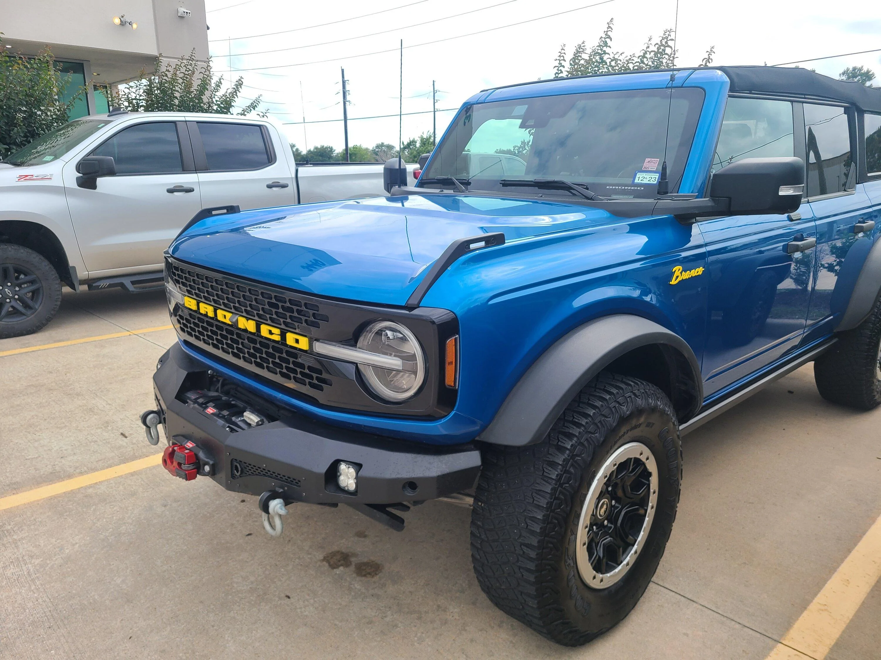 Ford Bronco Post Your Custom Bronco Grille! 20230504_155027