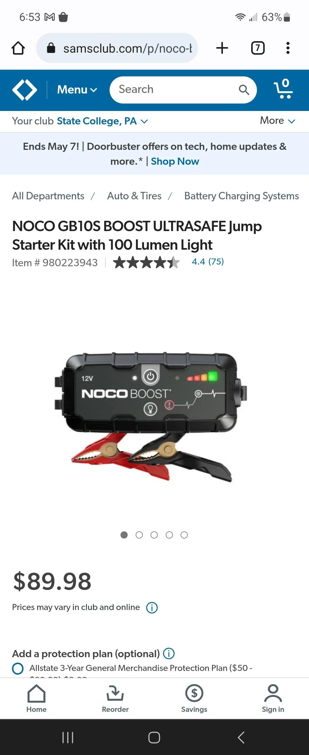 Ford Bronco Jumping battery / battery terminals Screenshot_20230505_185339_Chrom