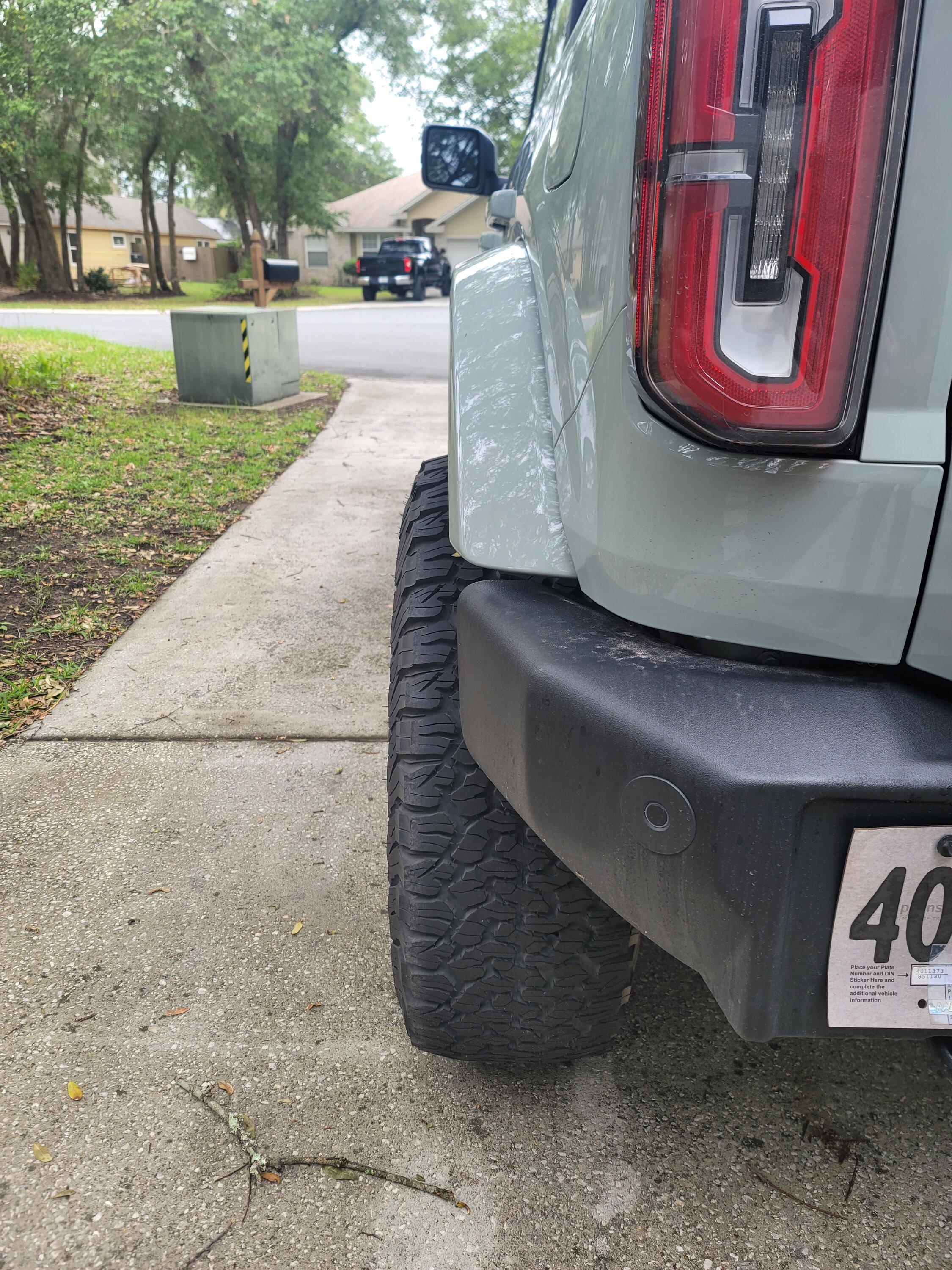Ford Bronco Show us your installed wheel / tire upgrades here! (Pics) 20230506_132819
