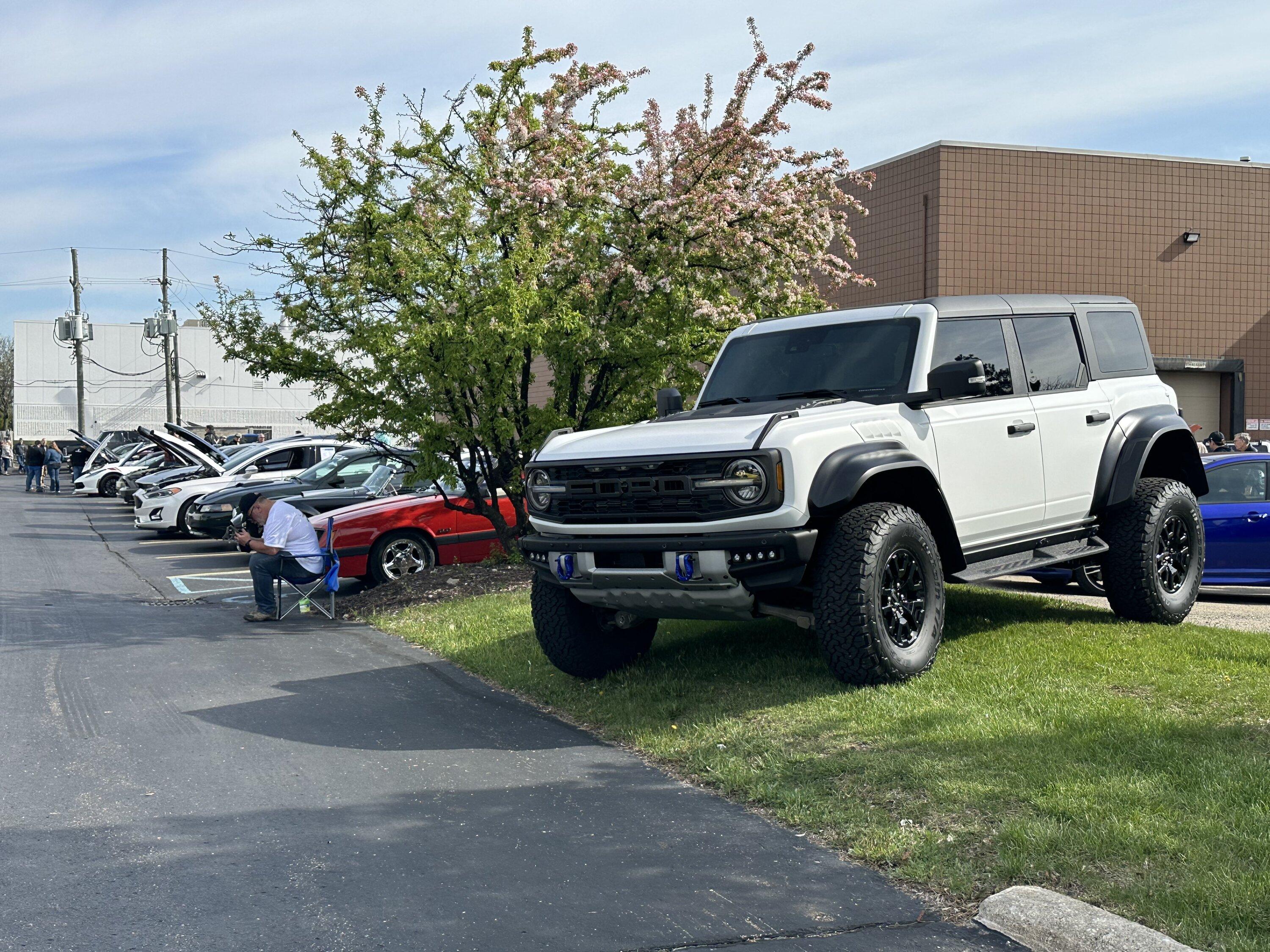 Ford Bronco XPEL Stealth PPF Wrap Completed on Bronco Raptor in Oxford White IMG_1227