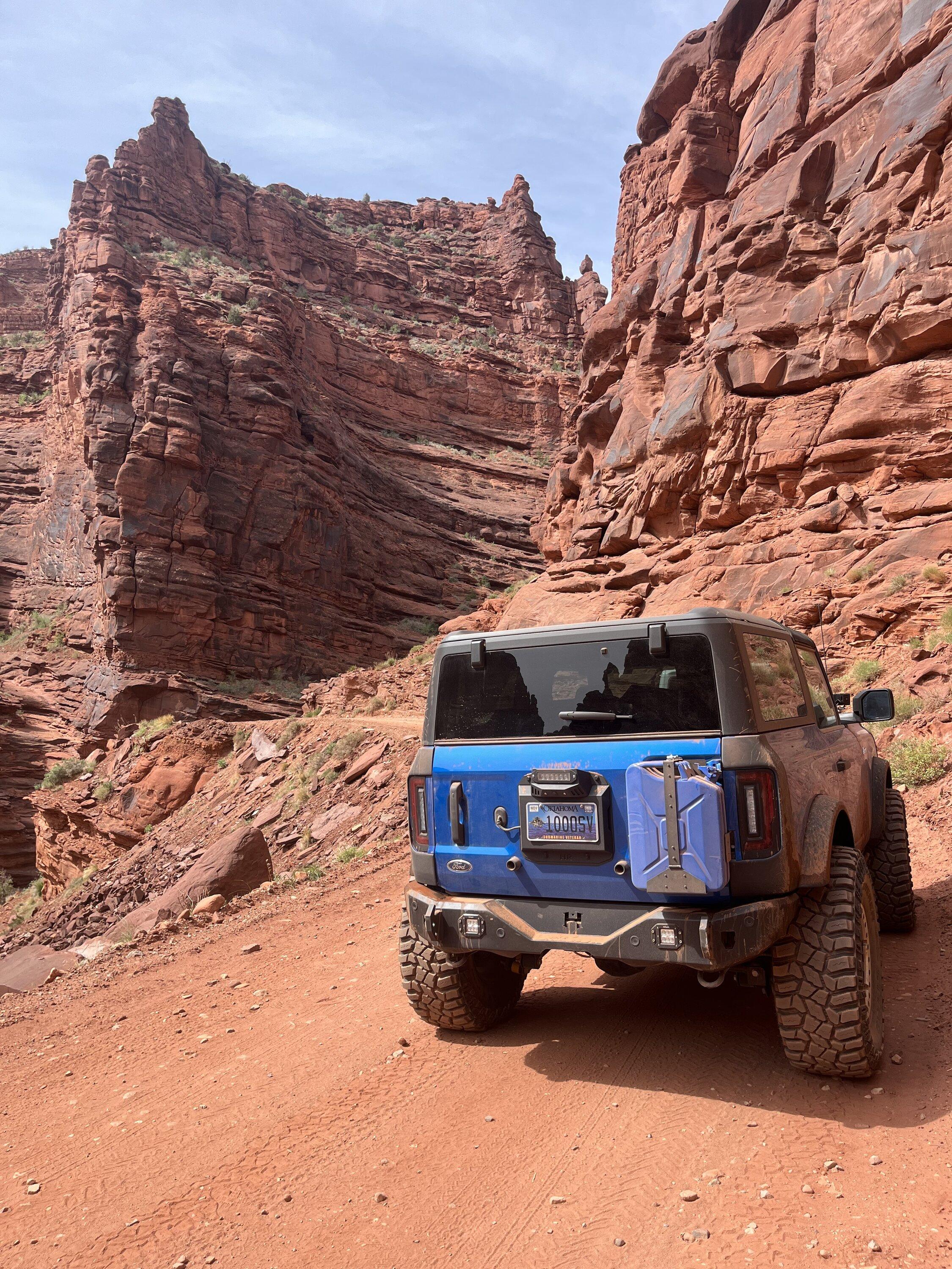 Ford Bronco Onion Creek Trail - Scenic Drive in Utah IMG_8142