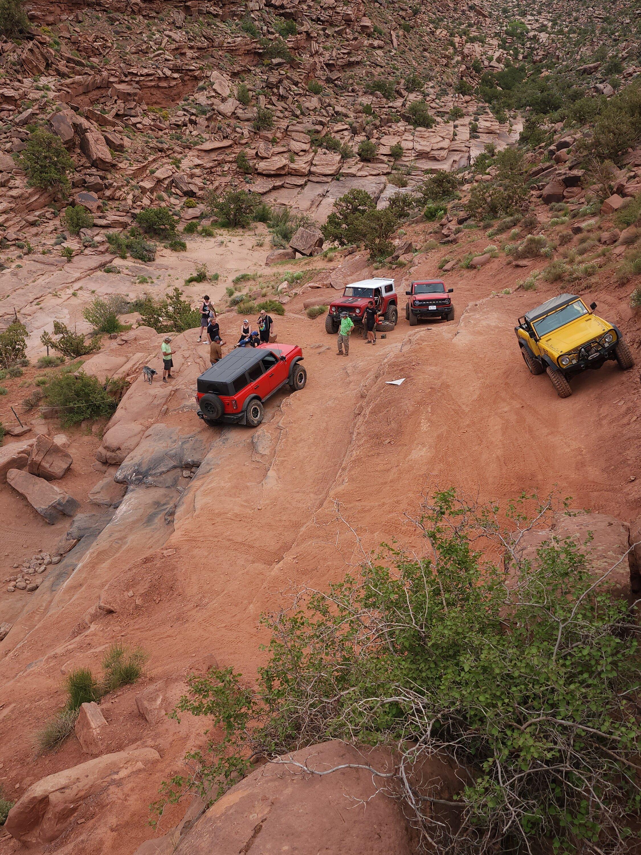 Ford Bronco Bronco Safari 2023 -- 2dr Bronco Conquers Pritchett Canyon "Rocker Knocker" 20230506_154813