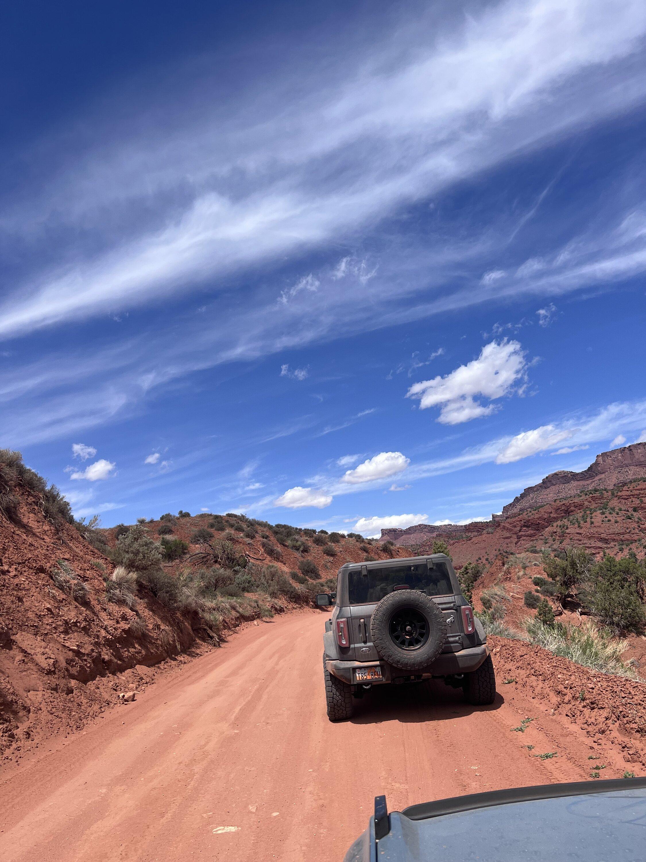 Ford Bronco Onion Creek Trail - Scenic Drive in Utah IMG_1025