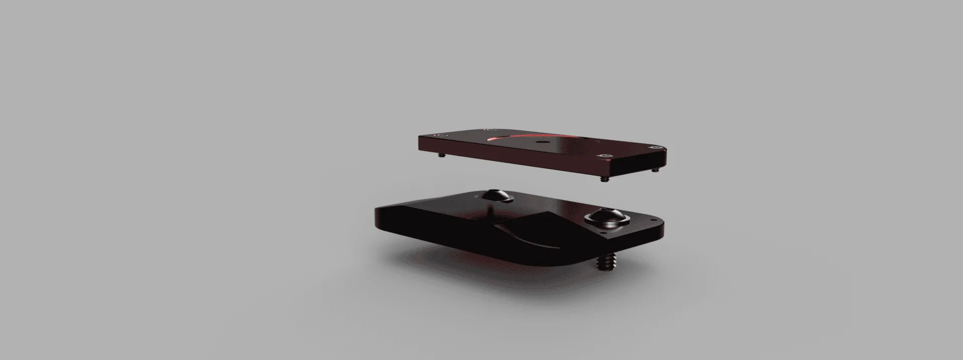 Ford Bronco New mounting points for hard tops: ModCrate Prototype Latch plate v9 side vi