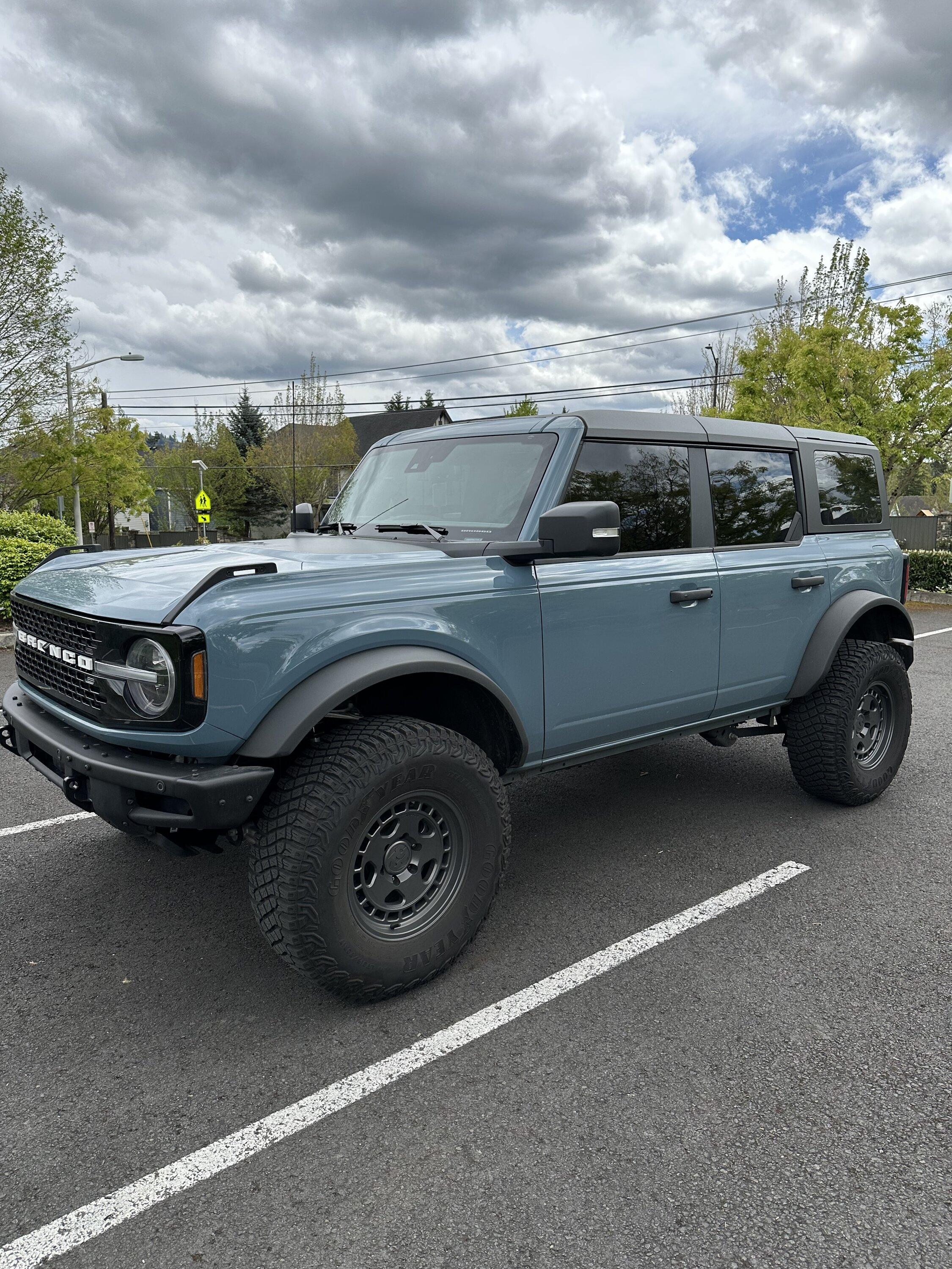 Ford Bronco Show us your installed wheel / tire upgrades here! (Pics) 18F559EB-E813-4757-88DC-DE9A63ED2C8E