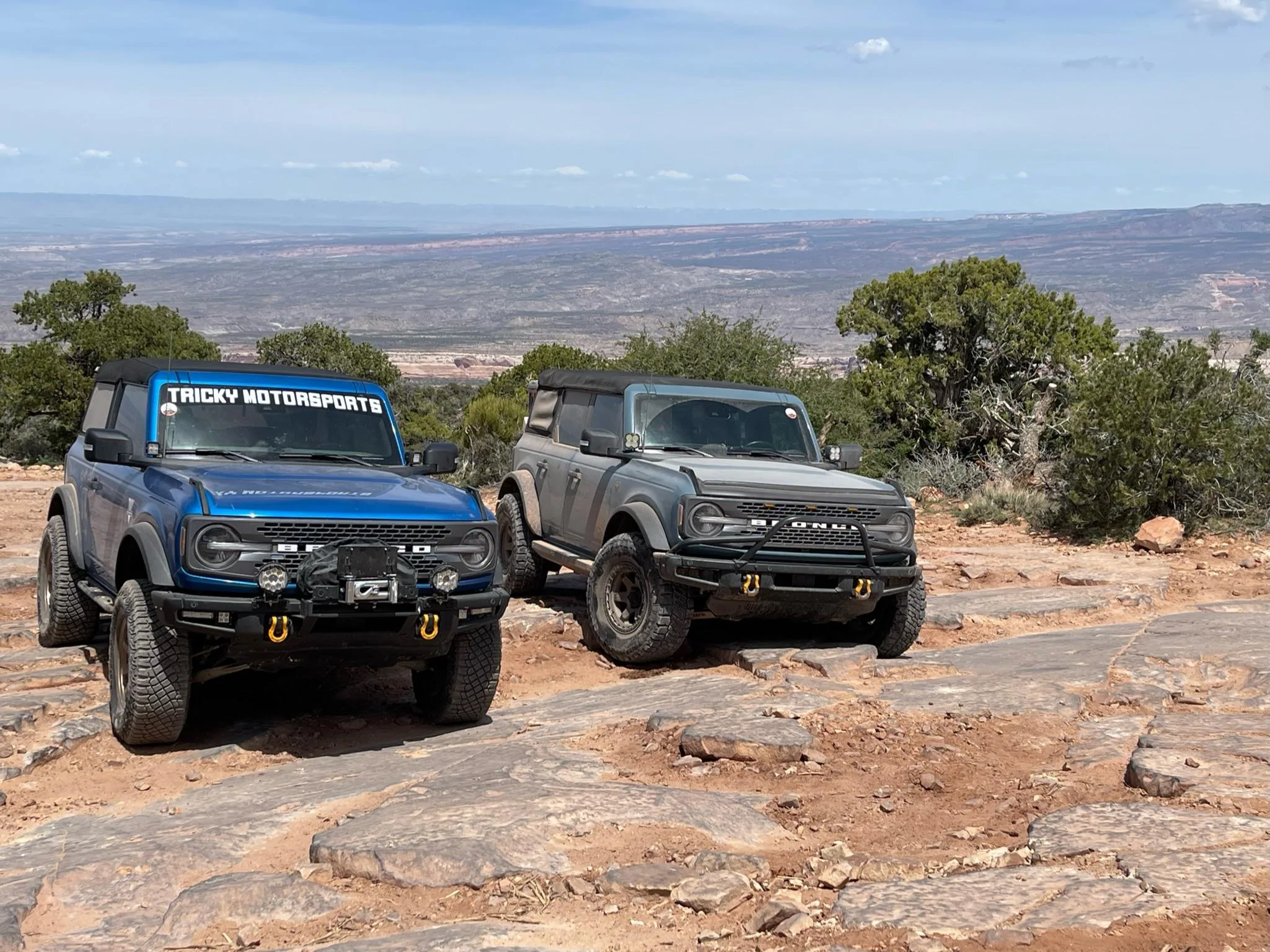 Ford Bronco Broncos Hit Moab's Top of The World 5-3-23 IMG_9511