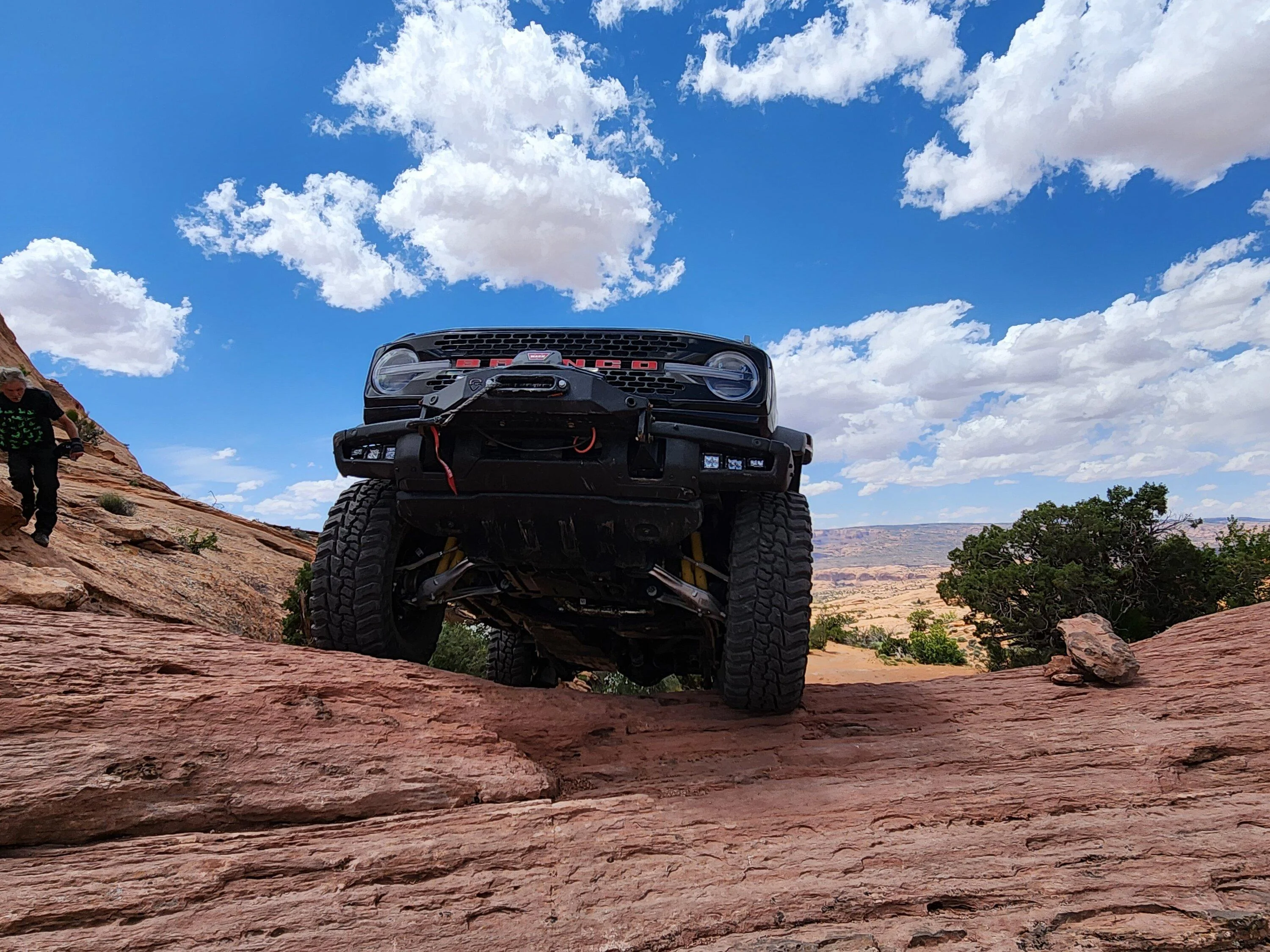 Ford Bronco 2 Door Sasquatch Wildtrak takes on Moab Round 2 14 Posion Spider