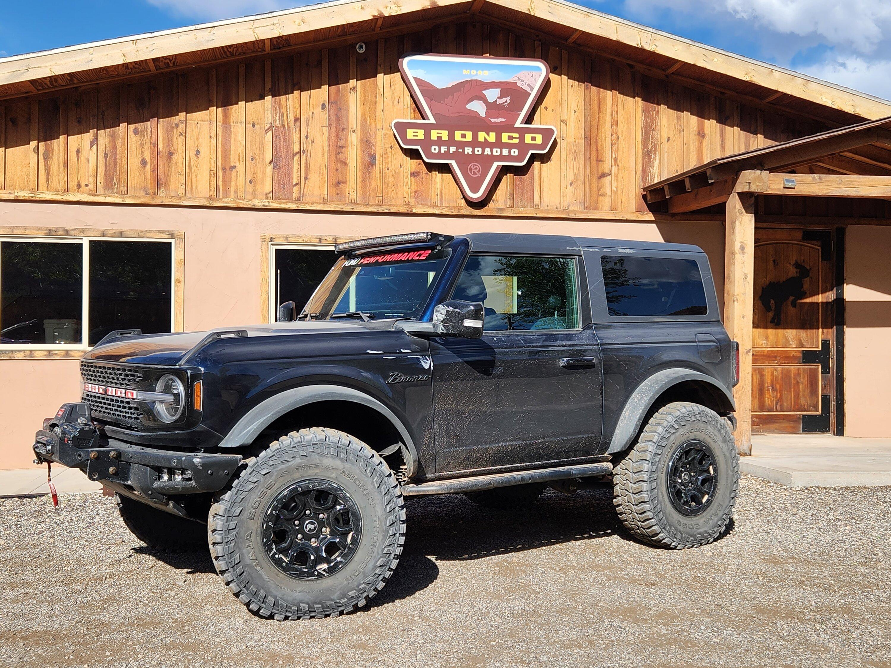 Ford Bronco 2 Door Sasquatch Wildtrak takes on Moab Round 2 20230503_171512