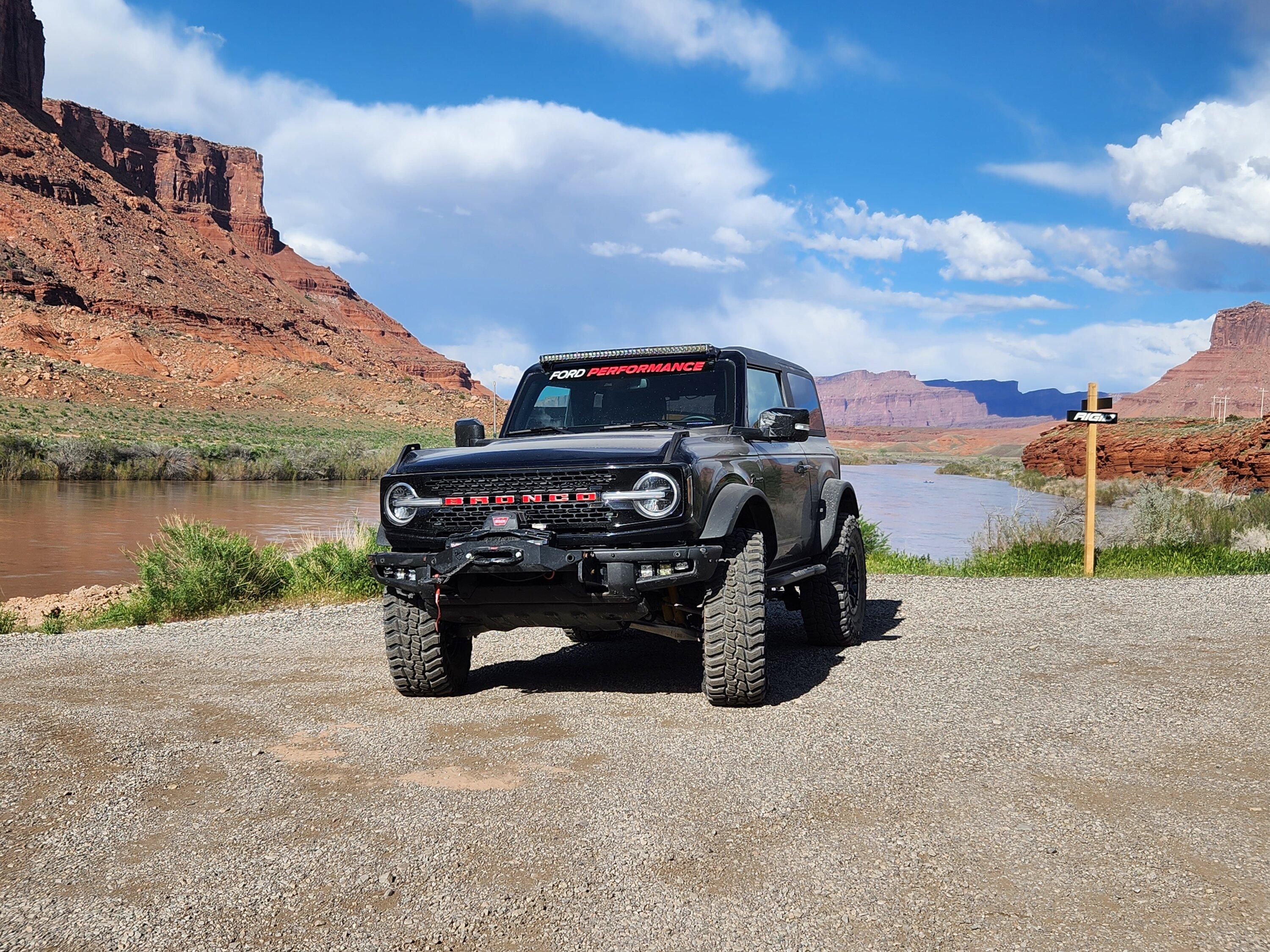 Ford Bronco 2 Door Sasquatch Wildtrak takes on Moab Round 2 20230503_171743