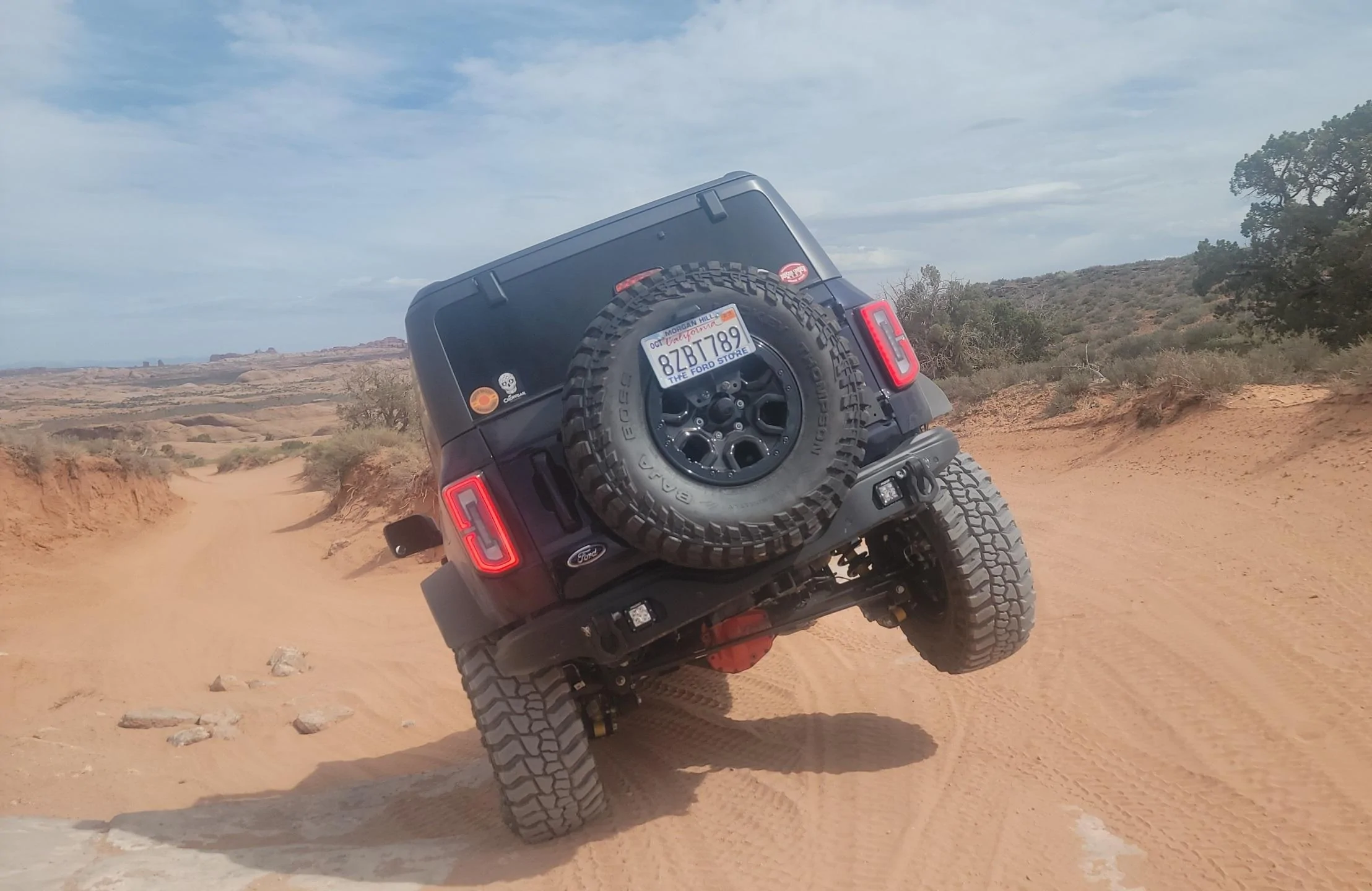 Ford Bronco 2 Door Sasquatch Wildtrak takes on Moab Round 2 Resized_Snapchat-744063909