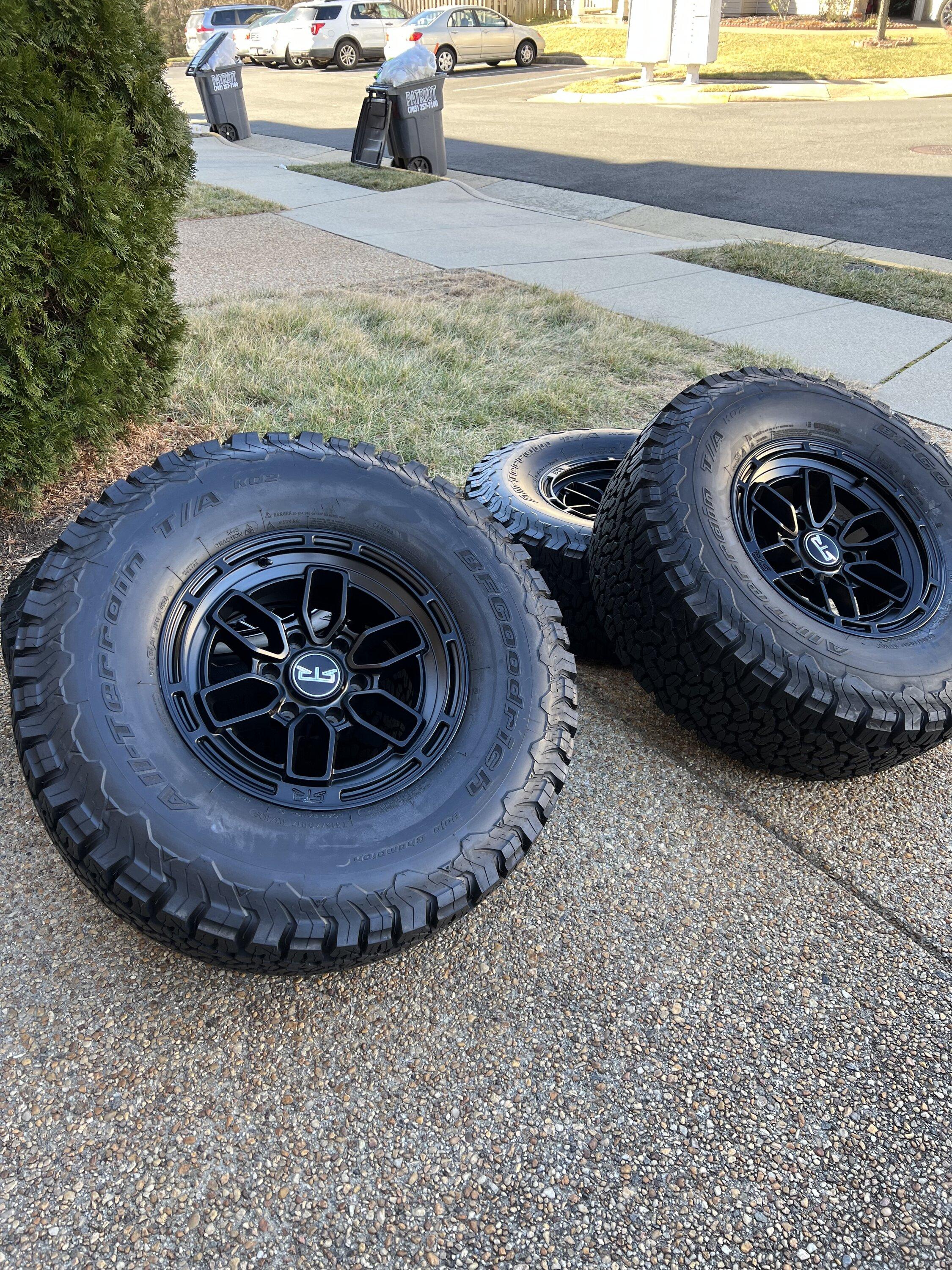Ford Bronco Sasquatch Wheel and Tire Weights 1683602790267