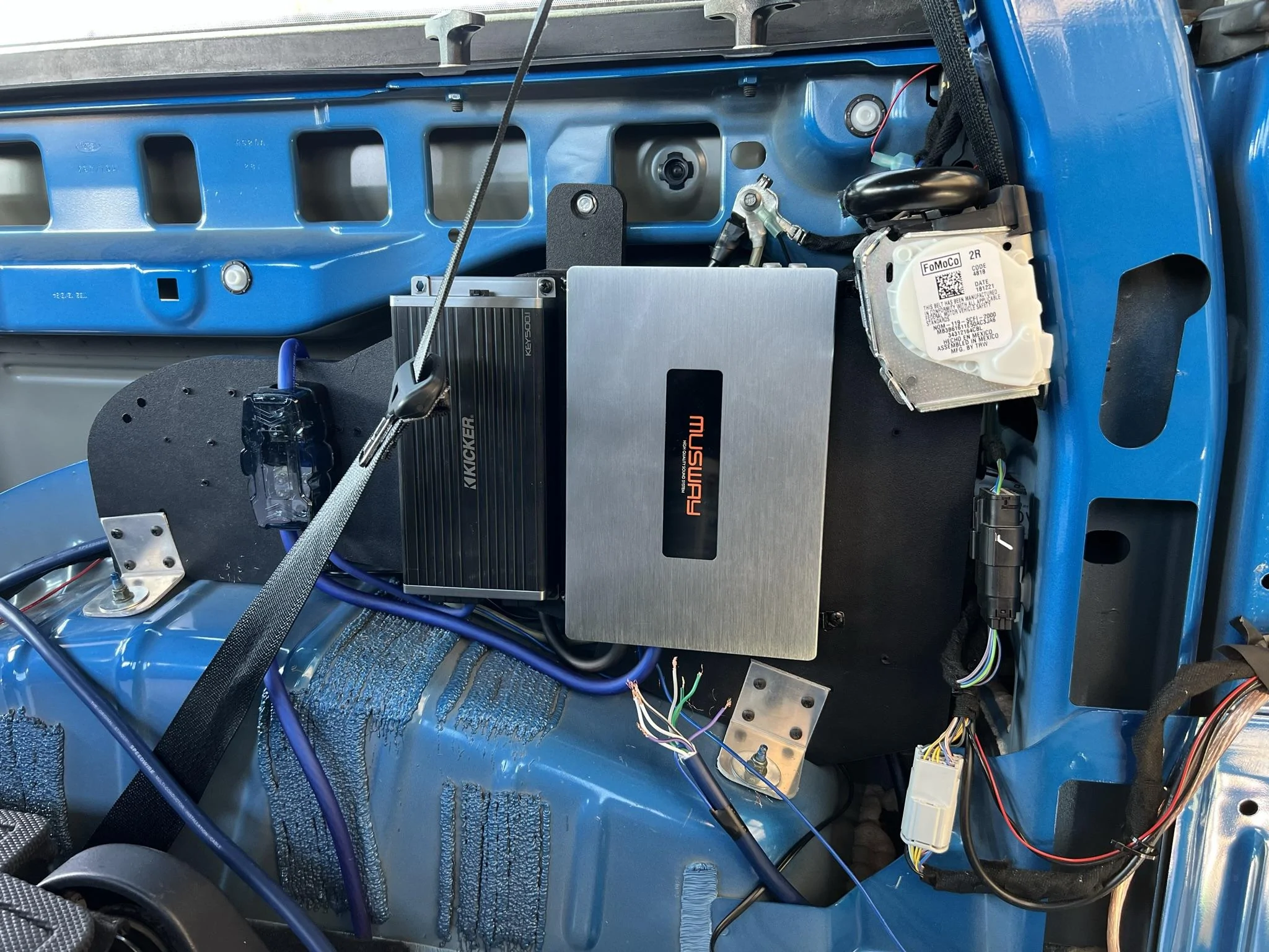 Ford Bronco Kicker Key Amp 200.4 Install DIY Video - Do this first! B8B4670A-BFDD-4AC4-AA16-8A86266BA8C7