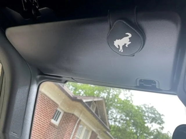 Ford Bronco Digging My New StickerFab Visor Warning Deletes visor2
