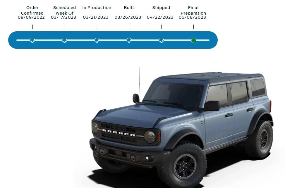 Ford Bronco 03/13/2023 Build Week Bro_2023_7_9