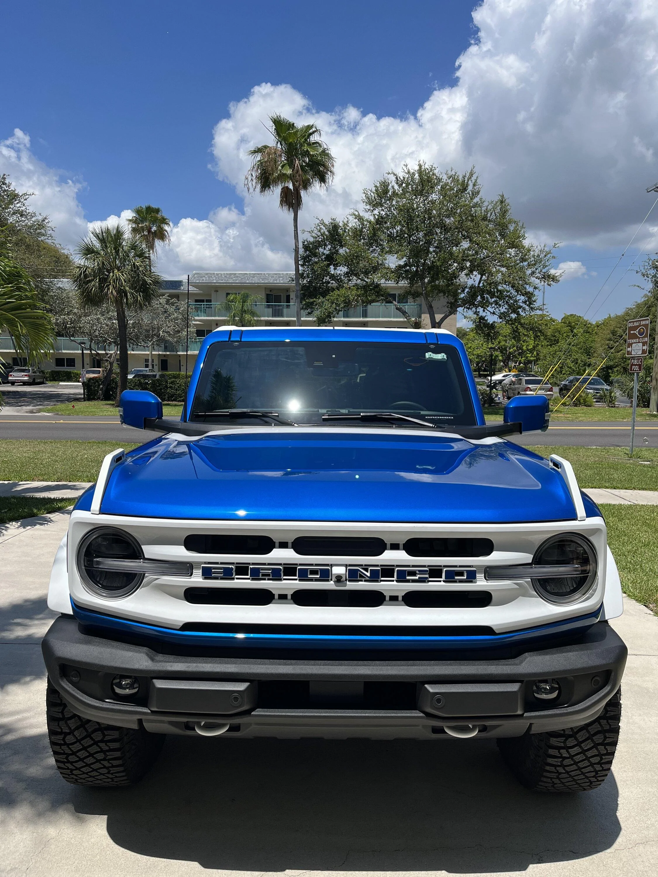 Ford Bronco Throwback mode on 2023 OBX Bronco build IMG_1146