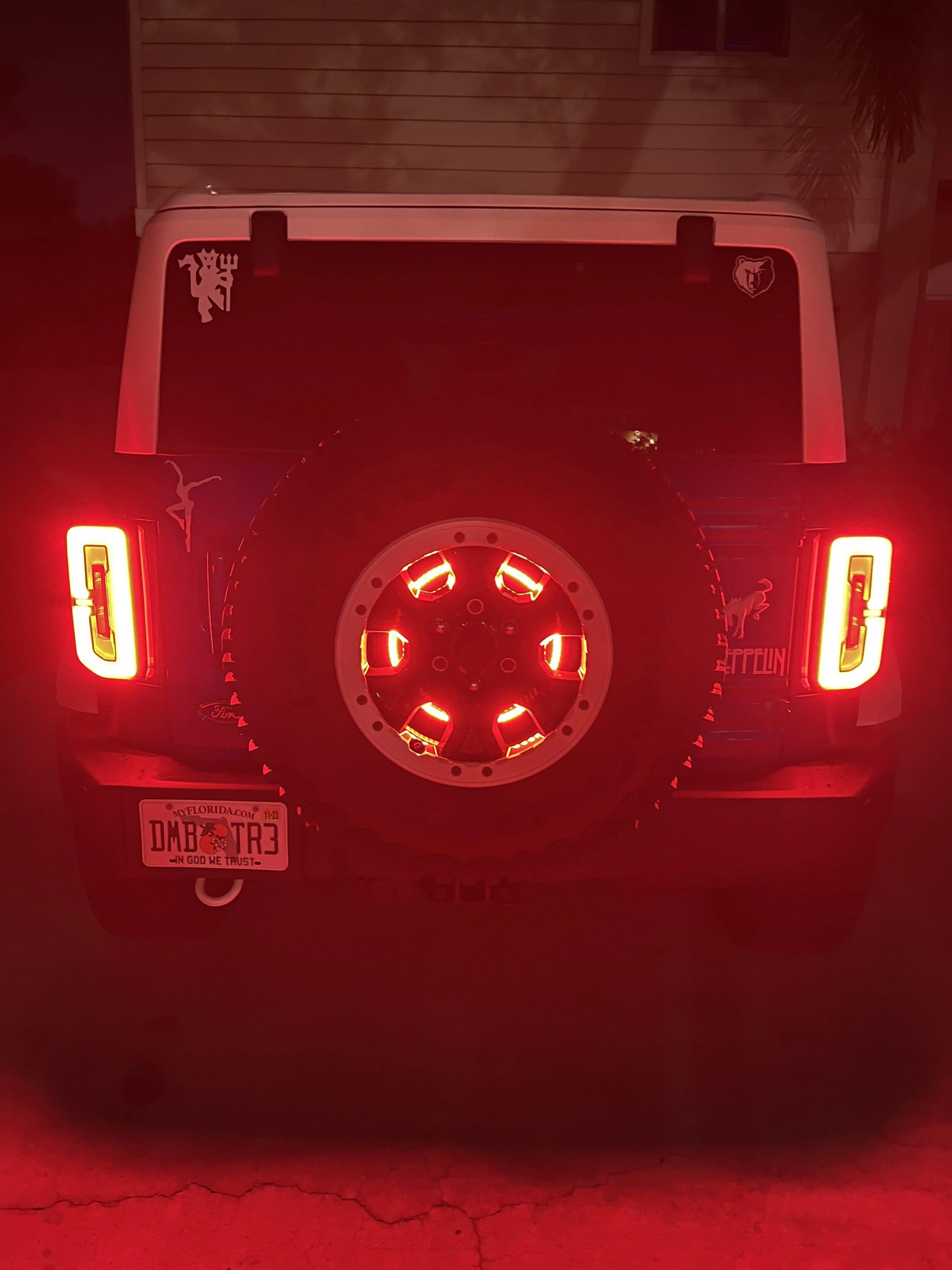 Ford Bronco Throwback mode on 2023 OBX Bronco build IMG_1126