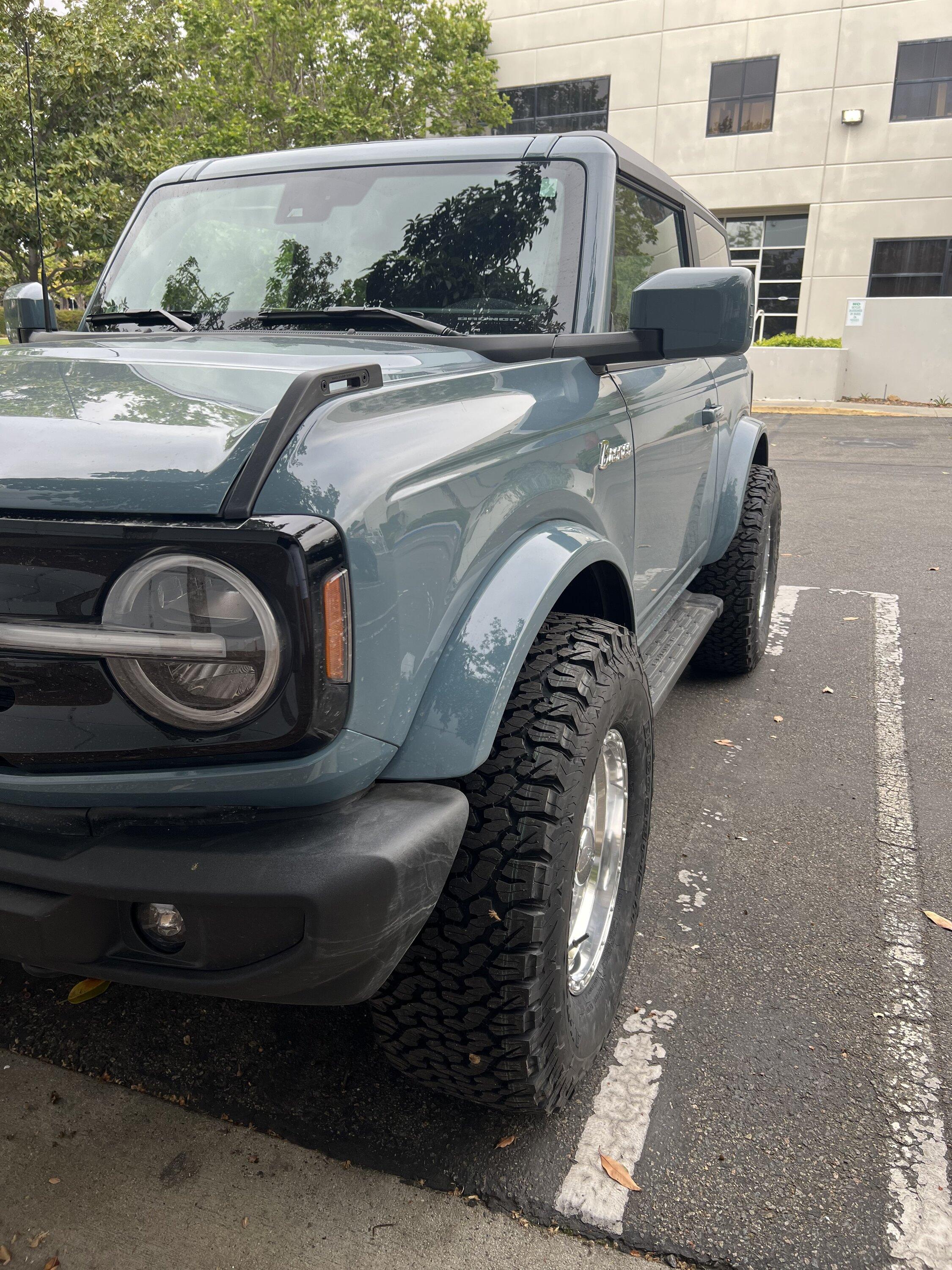 Ford Bronco Show us your installed wheel / tire upgrades here! (Pics) 9957FD4E-48F9-45FA-B5A0-DFC4FCA28A0D